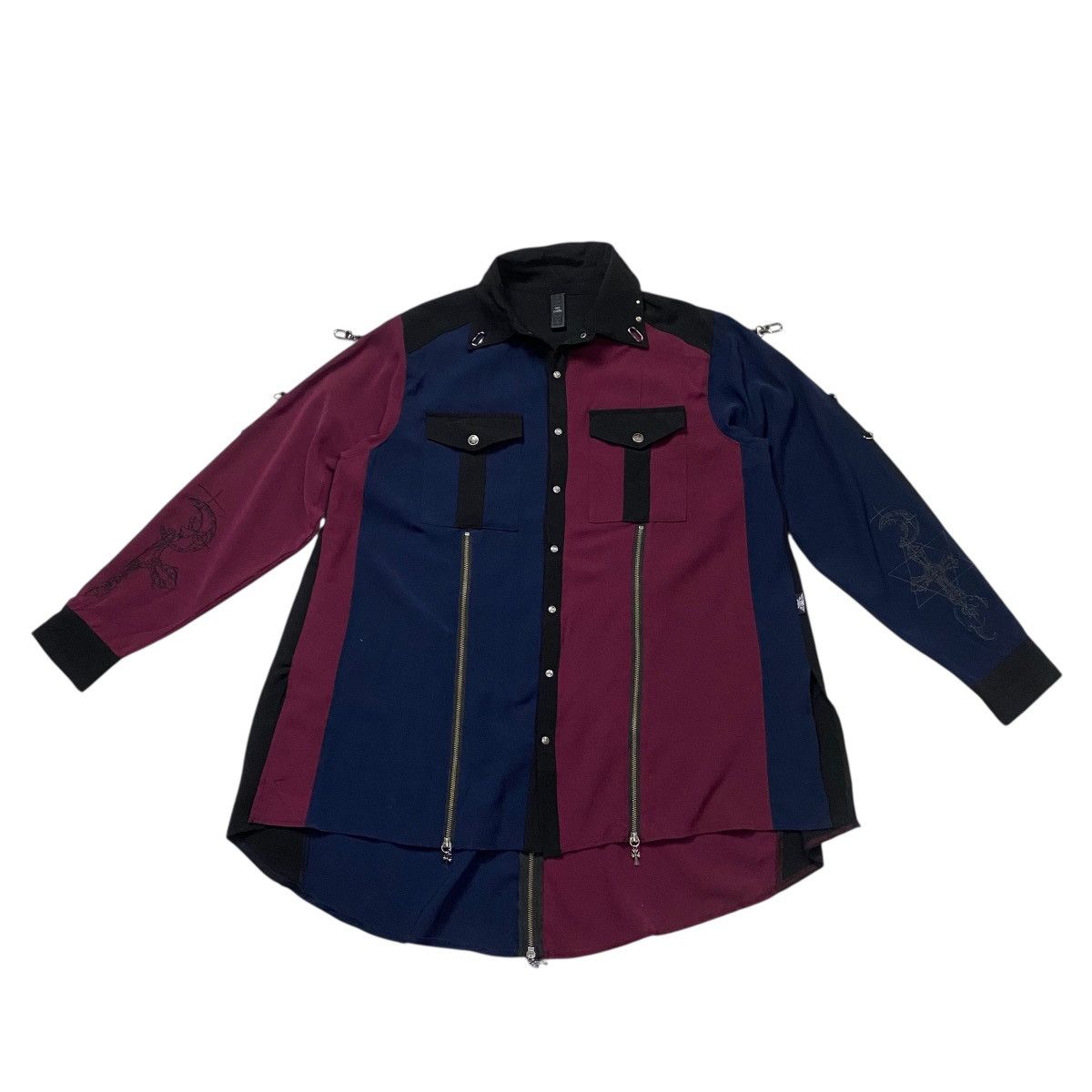 If Six Was Nine Ozz conte Open and Shut Big Shirt inpired Chrome Hearts Size US L / EU 52-54 / 3 - 5 Thumbnail