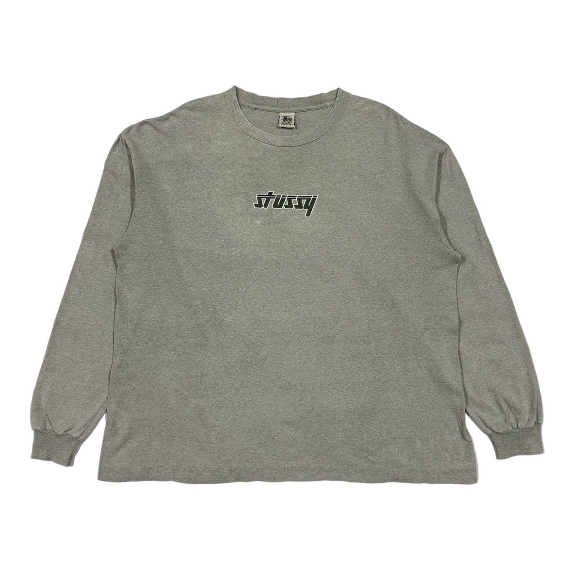 Stussy Vtg🔥90’s Stussy Oval Centre Single Longsleeve Tee Size US XL / EU 56 / 4 - 2 Thumbnail