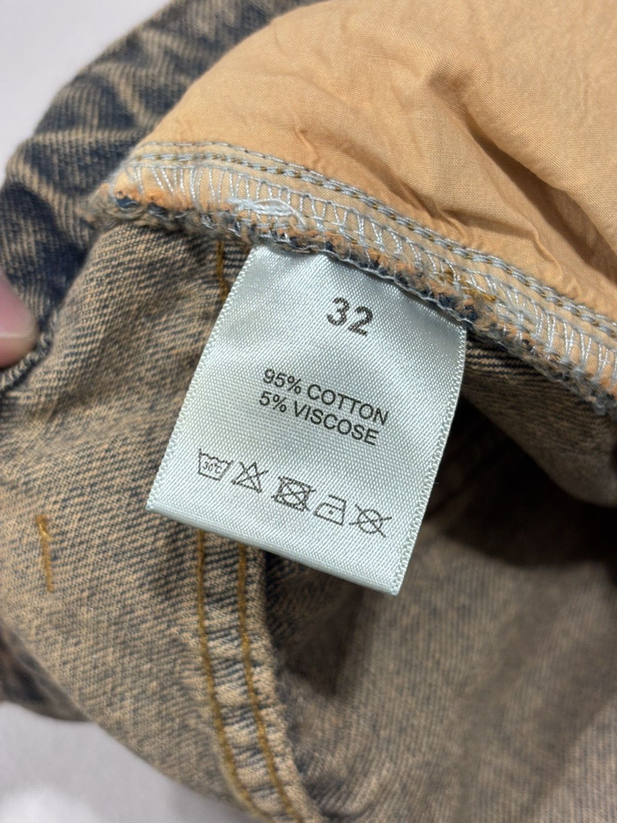 Vale Vale Forever Skittle Denim Jean Shorts Blue Size US 32 / EU 48 - 7 Thumbnail