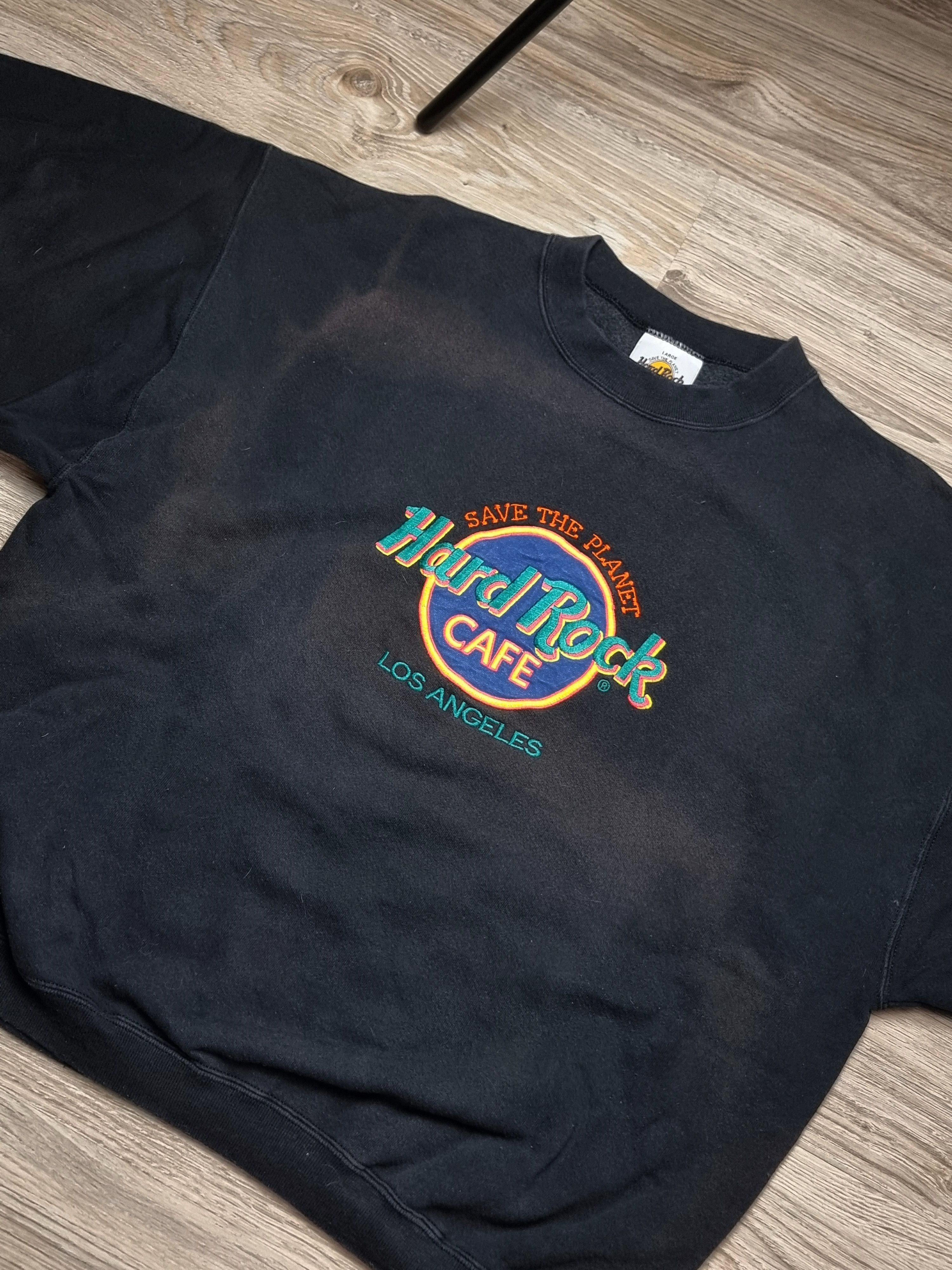 Hard Rock Cafe × Vintage Vintage crewneck hard rock Cafe Size US L / EU 52-54 / 3 - 2 Thumbnail