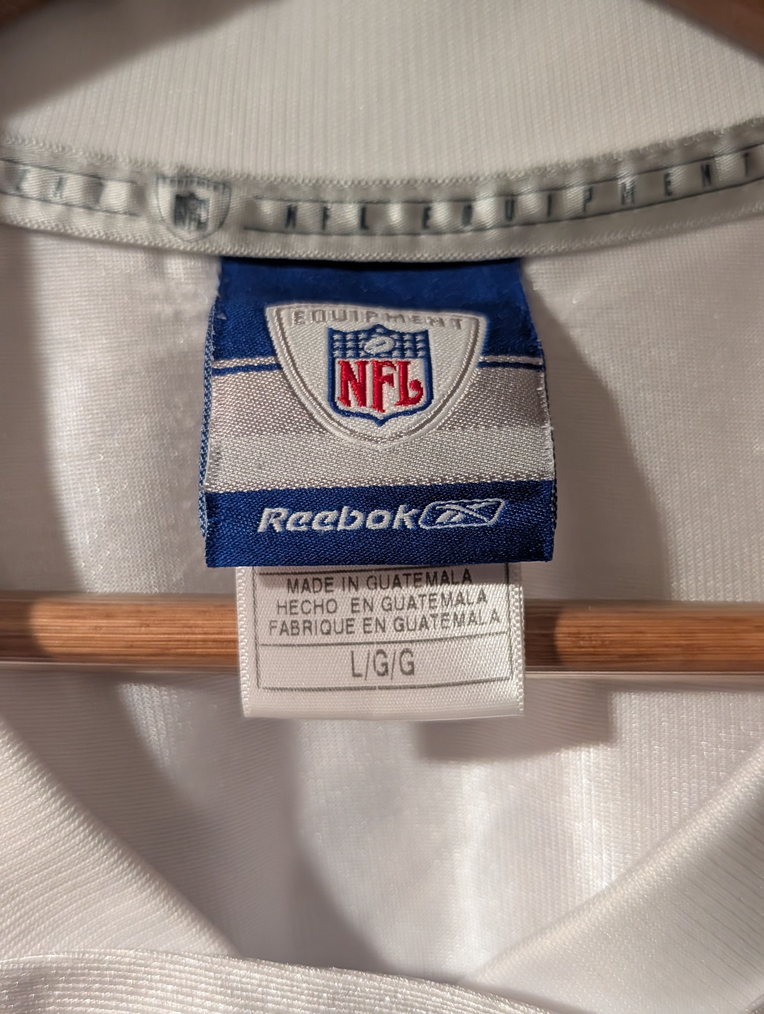 NFL Reebok NFL Equipment Tony Romo Dallas Cowboys Jersey Size US L / EU 52-54 / 3 - 12 Thumbnail