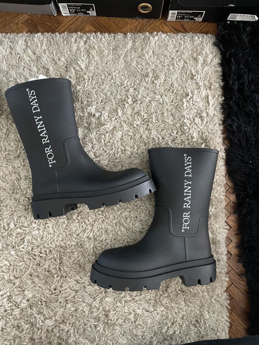 Off-White Off White Reboot Rainy Days boots Size US 8 / EU 41 - 3 Thumbnail