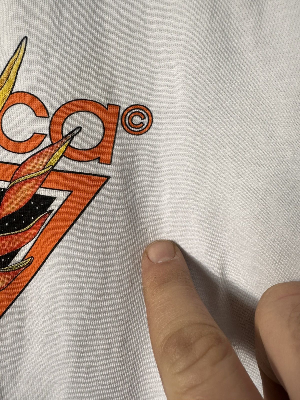 Casablanca Men's White Casablanca Tennis Club T-Shirt L Size US S / EU 44-46 / 1 - 4 Thumbnail