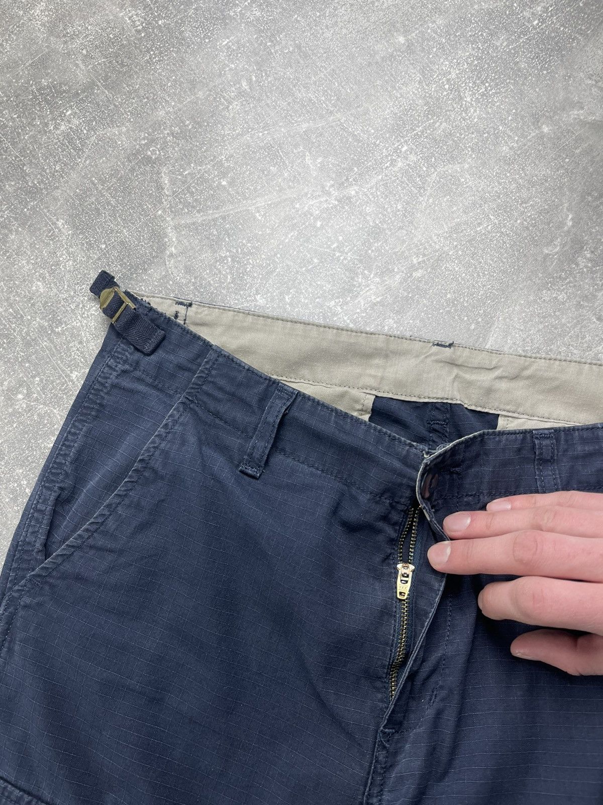 Carhartt Carhartt Aviation Pant Work Cargo Pants Navy Blue Size US 30 / EU 46 - 8 Thumbnail