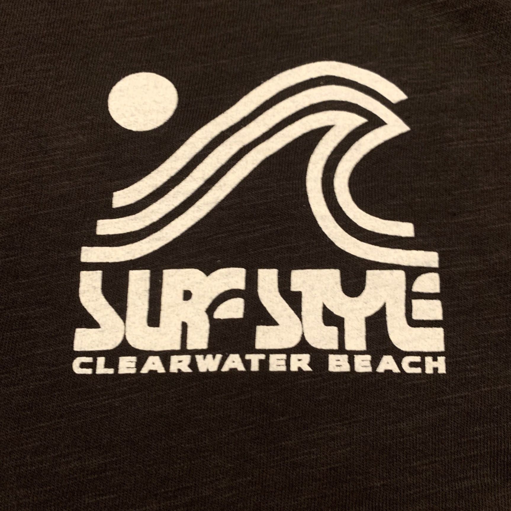 Vintage VINTAGE? Clearwater Beach Florida Surf Style Shirt Mens M Black Turquoise Dot 90s Concert? Size US M / EU 48-50 / 2 - 2 Thumbnail