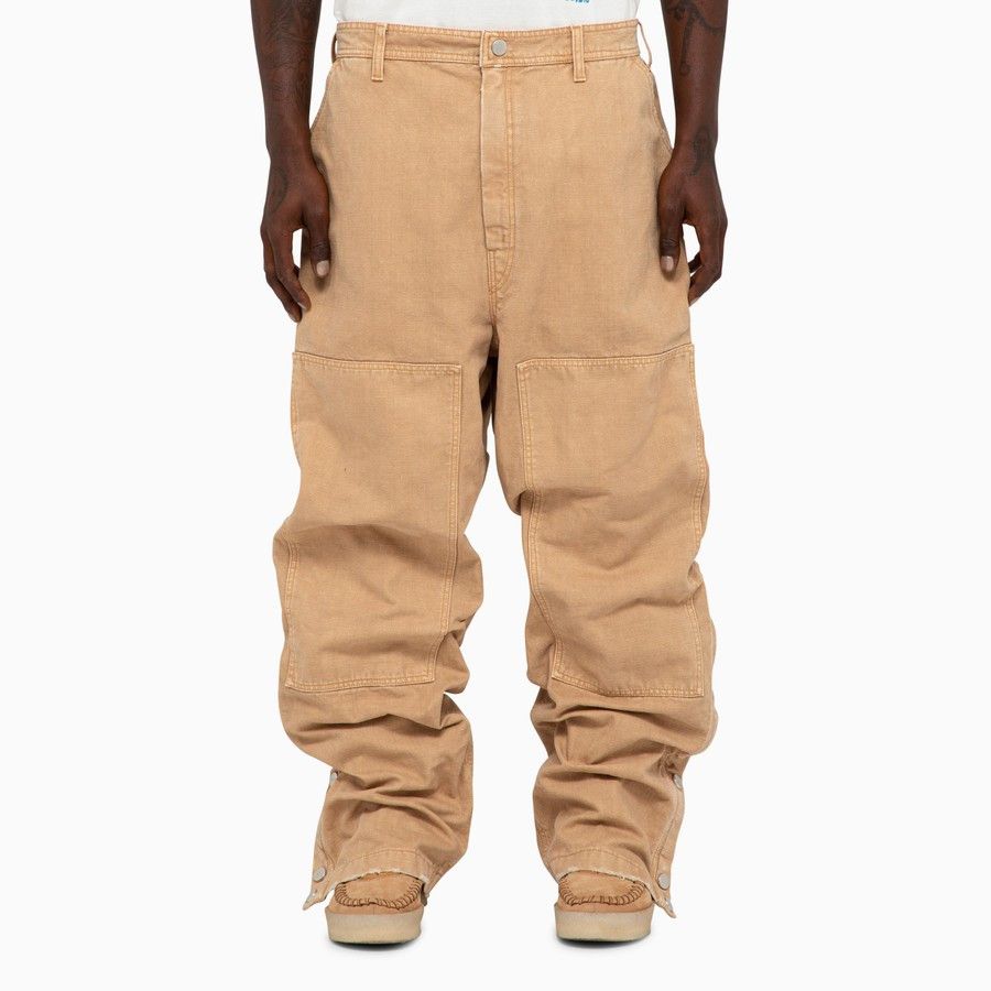 1989 STUDIO o1d2blof1124 Denim Cargo Pant in Beige Size US 33 - 3 Thumbnail