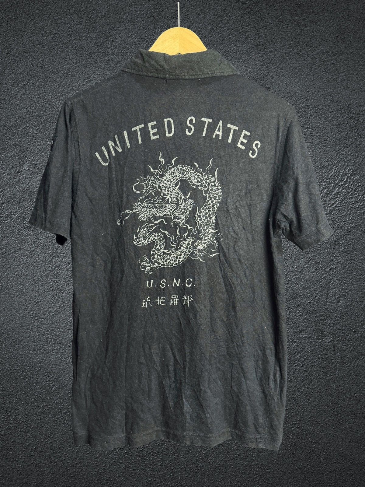 Japanese Brand Difference Dragon United States Polo Shirt Japan Size US M / EU 48-50 / 2 - 1 Thumbnail