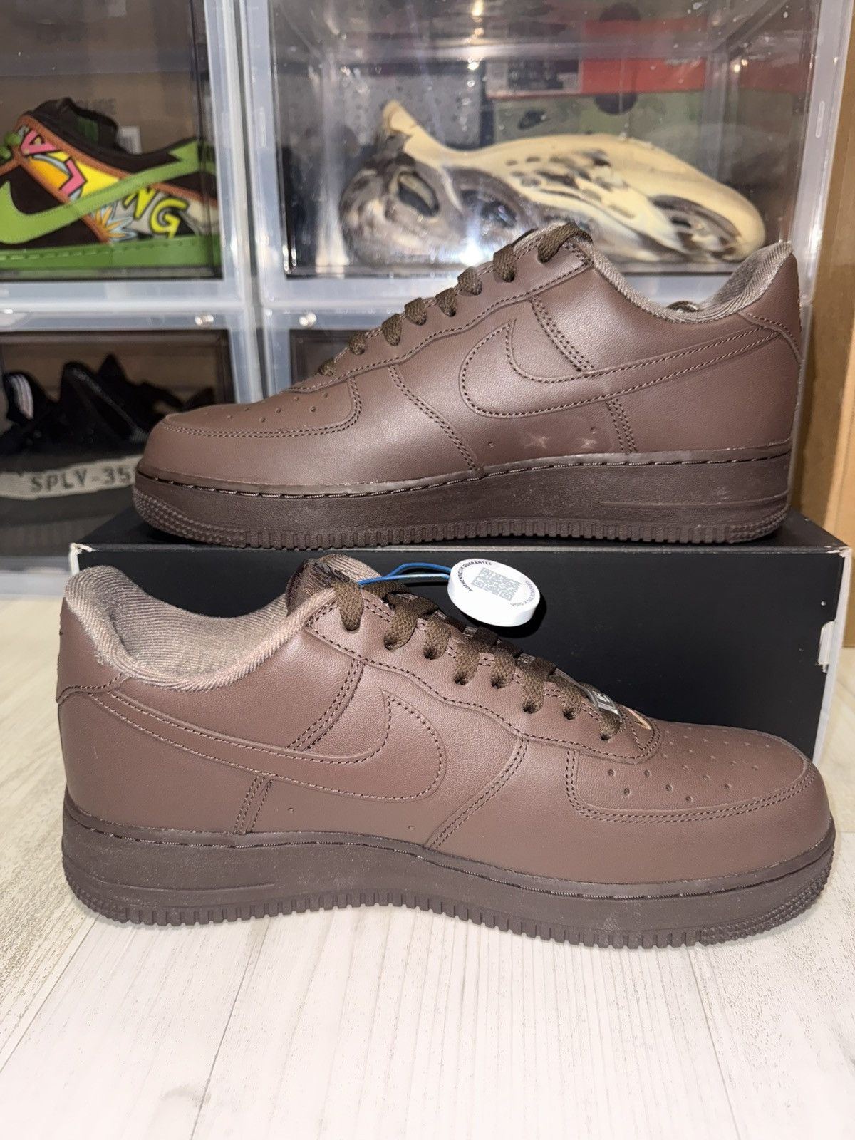Nike × Supreme Nike x Supreme Air Force 1 Low Baroque Brown Size US 10.5 / EU 43-44 - 3 Thumbnail