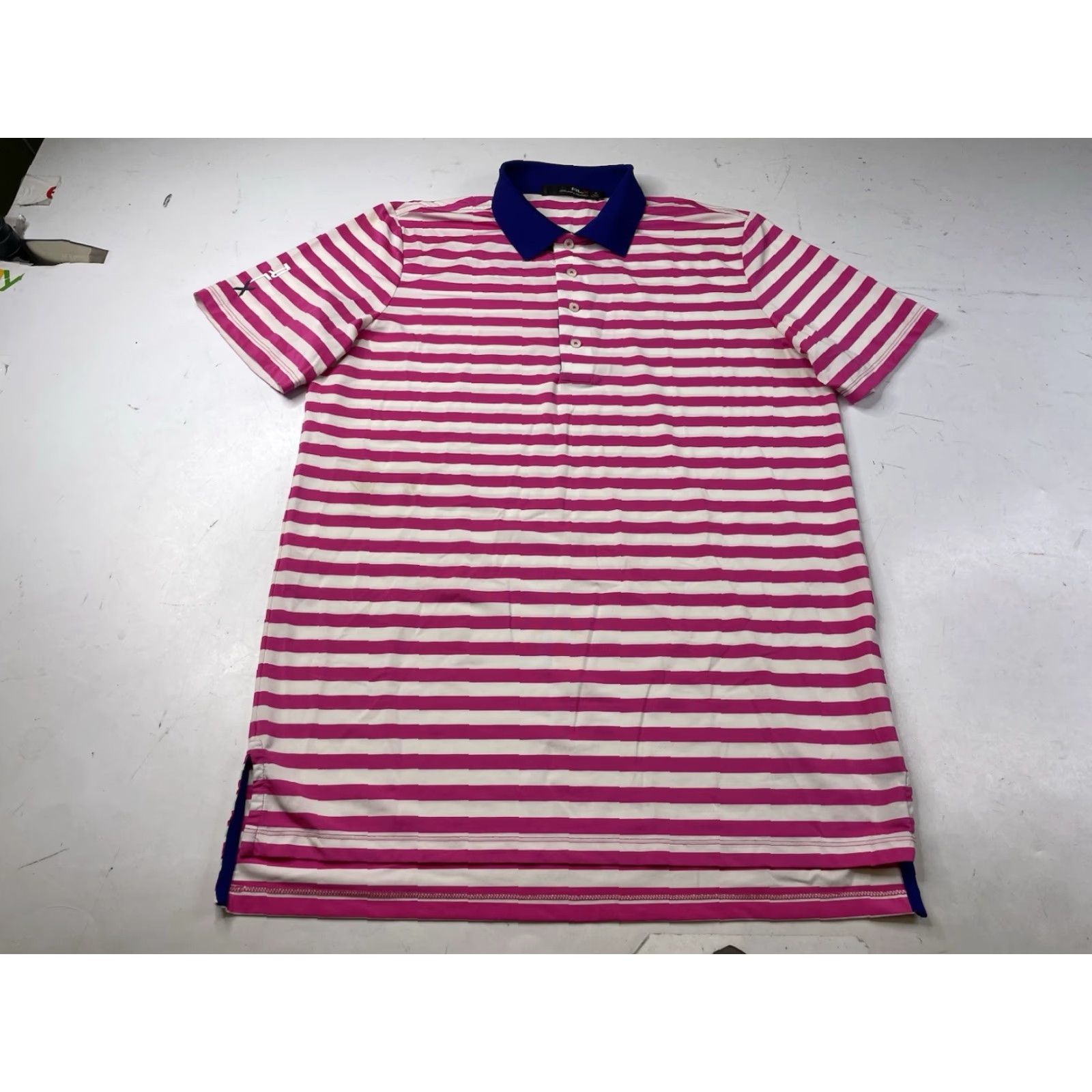 RLX Ralph Lauren Ralph Lauren RLX Polo Golf Shirt Striped Mens M Multicolor Size US M / EU 48-50 / 2 - 2 Thumbnail