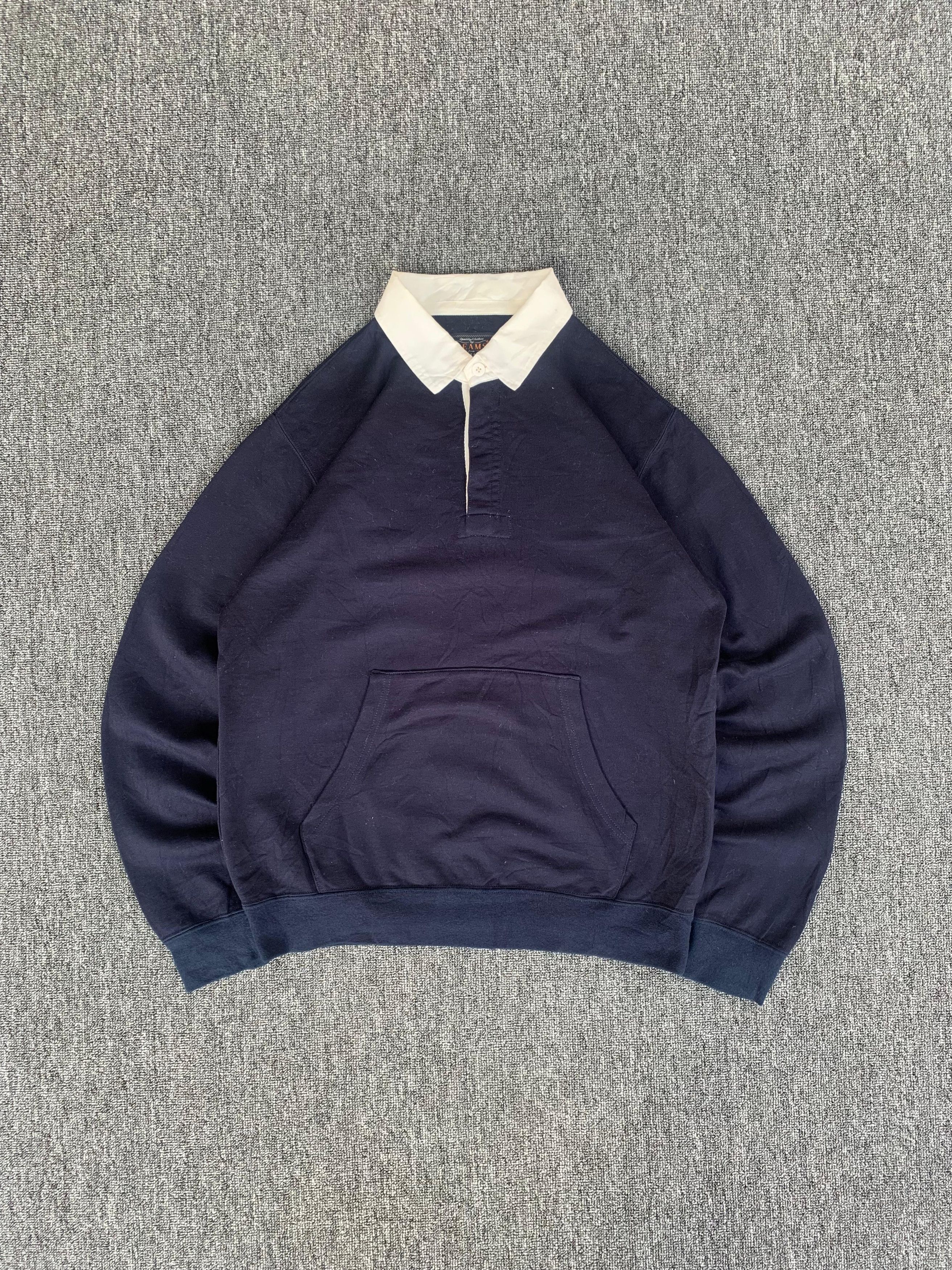 Beams Plus × Japanese Brand Beams plus rugby shirt Size US S / EU 44-46 / 1 - 1 Thumbnail