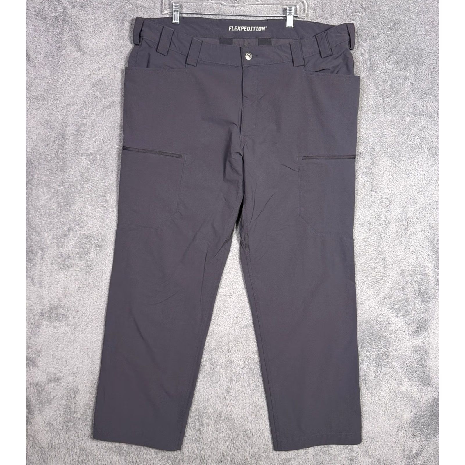 Vintage Duluth Trading Pants Mens 42x32 Flexpedition Cargo Nylon Stretch Relaxed 75291 Pants Mens 42x32 Grey Nylon Cargo Stretch Relaxed Size US 42 / EU 58 - 2 Thumbnail