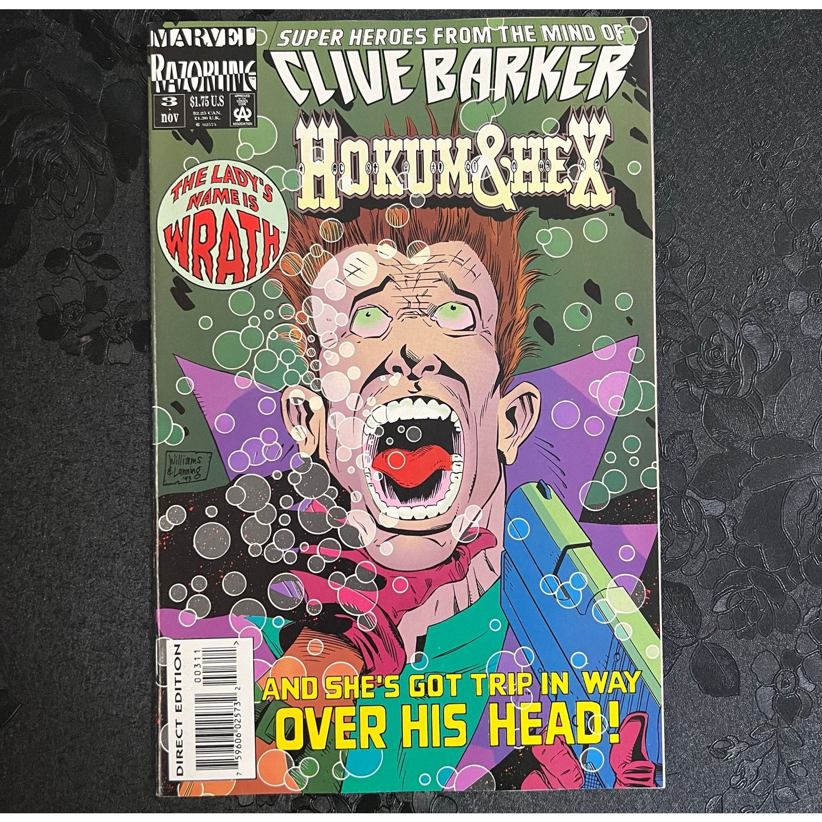 DC Comics Clive Barker Hokum & Hex #3 Nov 1993 Marvel Razorline Comics Size ONE SIZE - 1 Thumbnail