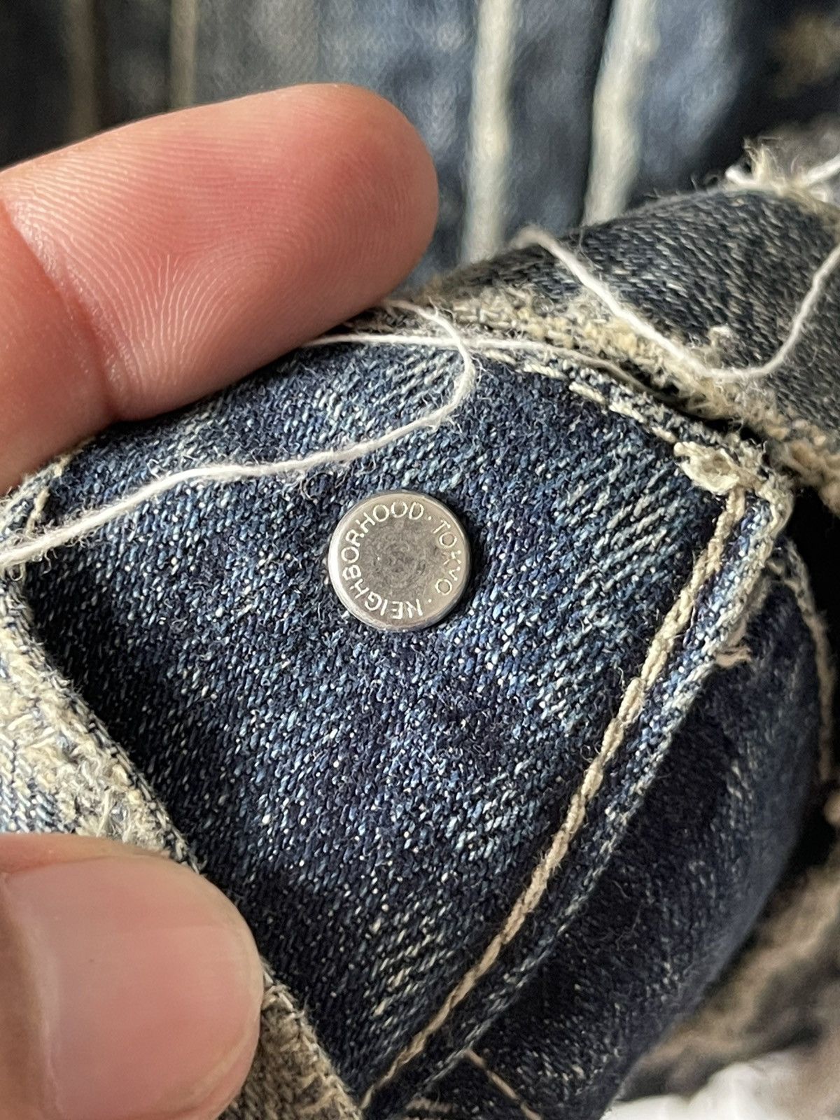 Neighborhood Sample Neighborhood Savage Type-1 Denim Jacket C1 Size US XL / EU 56 / 4 - 21 Thumbnail