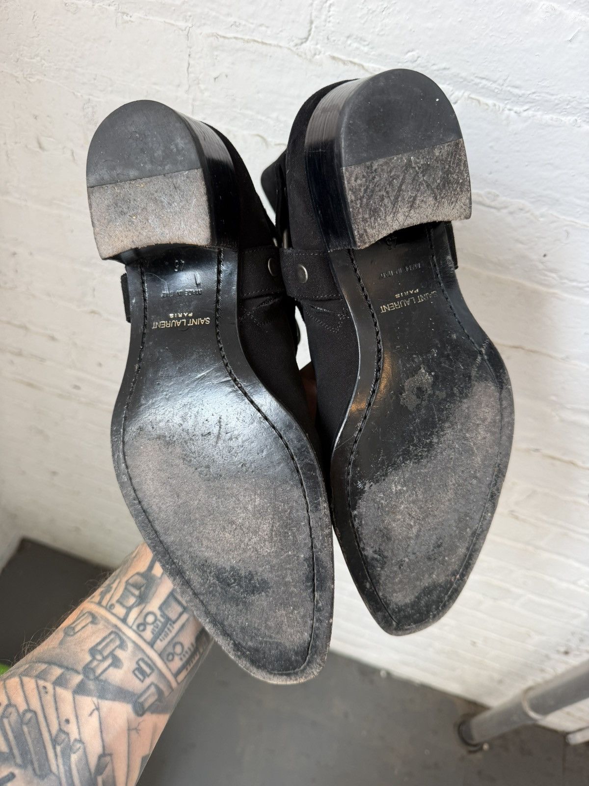 The Saint Laurent Wyatt Boots by Hedi Slimane. Our personal  Hedi Wyatt Boot