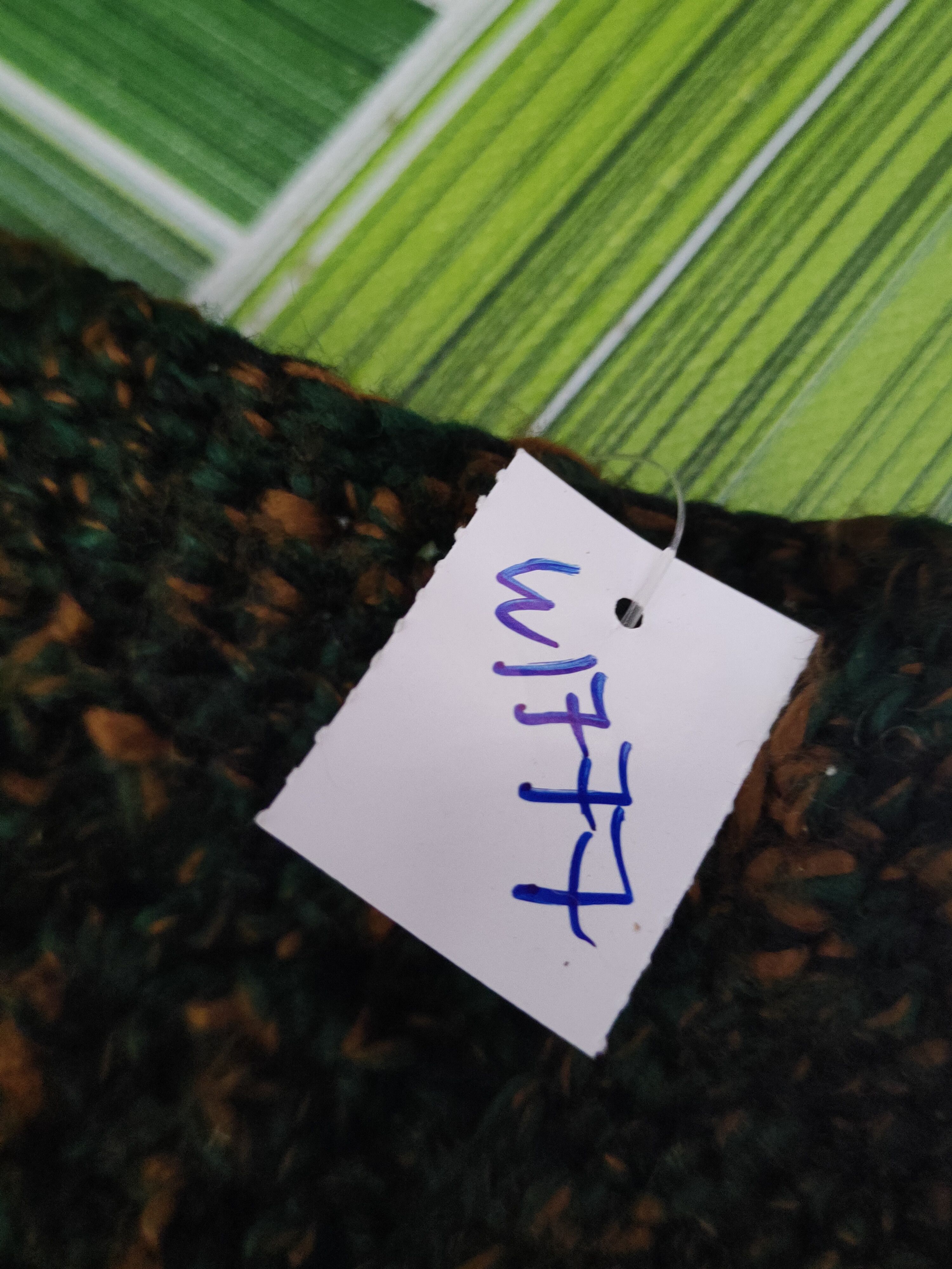 Japanese Brand Japan vintage Green Brown Knitwear cardigan Sweaters #W1777 Size US L / EU 52-54 / 3 - 10 Thumbnail