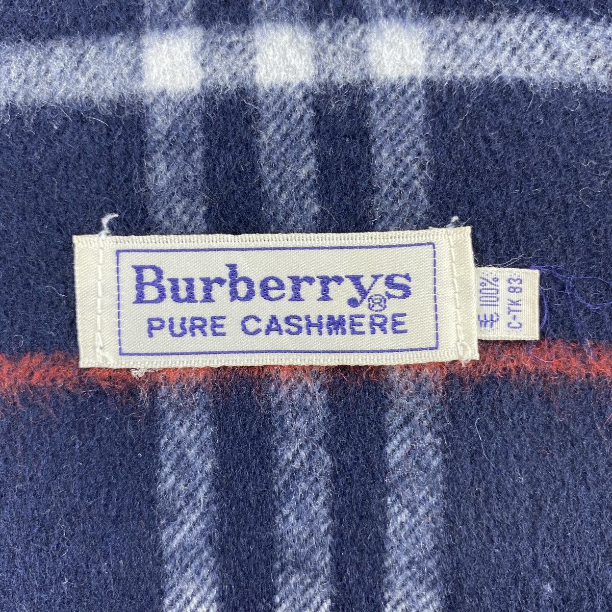 Burberry × Vintage Burberry Scarf # Muffler # Neckwear # D660 Size ONE SIZE - 2 Thumbnail