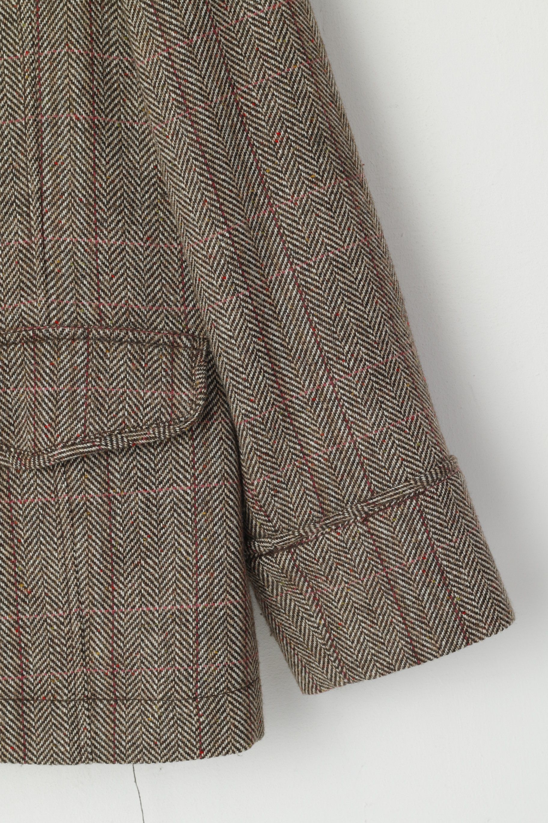 Calvin Klein Calvin Klein Jeans Men XL Jacket Brown Wool 5523 Size US XL / EU 56 / 4 - 8 Thumbnail