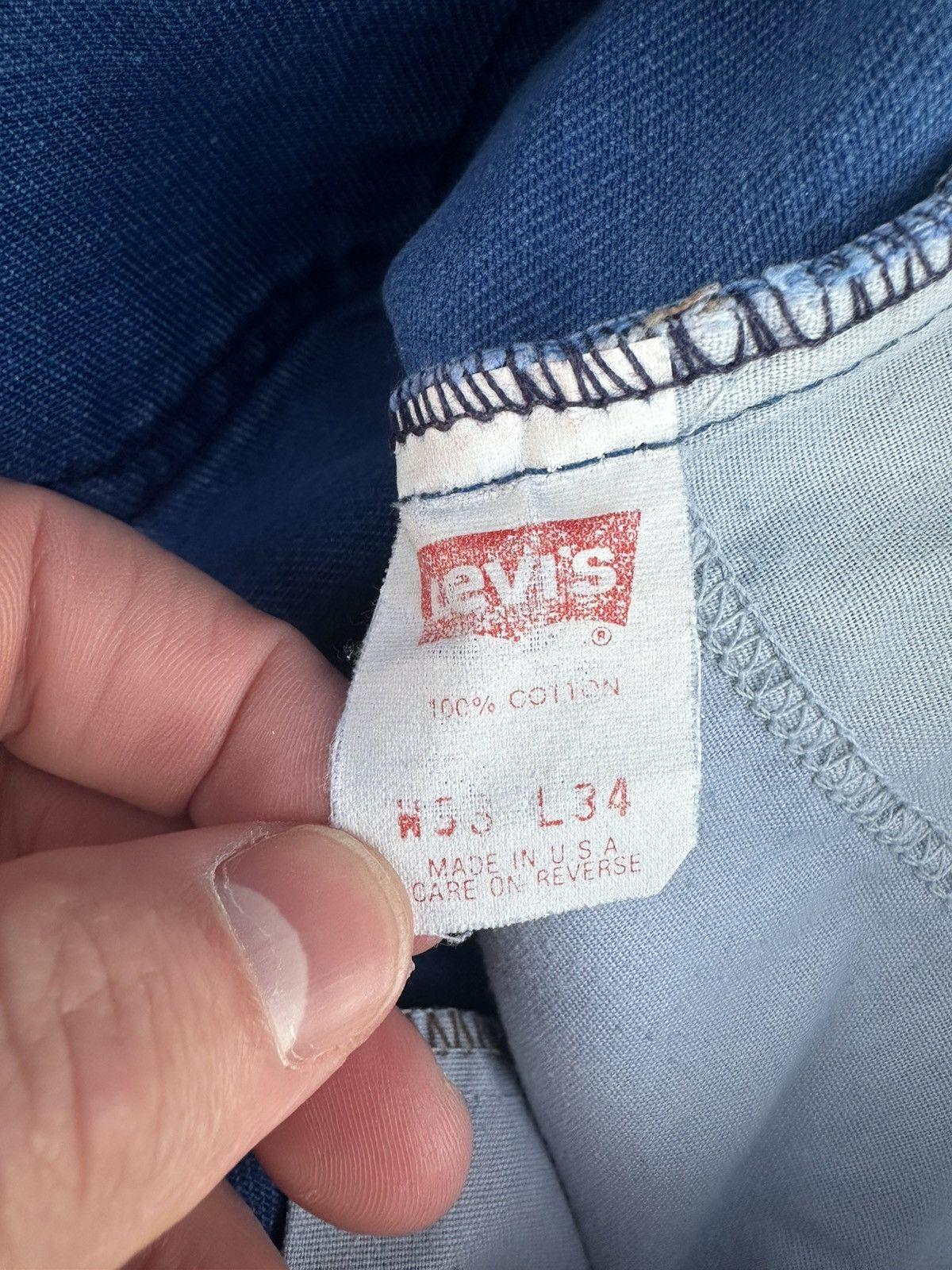 Levi's Levi’s Orange Tab 33x34 Denim Jeans Size US 33 - 4 Thumbnail