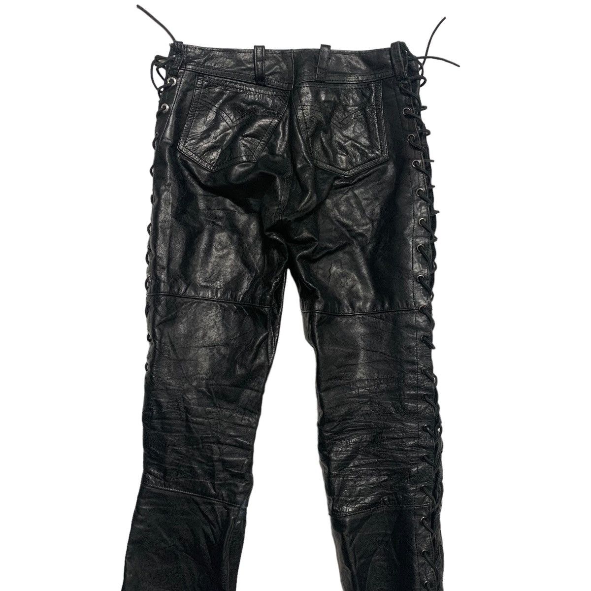 Japanese Brand Japanese Brand Nice Design Leather Pants Size US 30 / EU 46 - 10 Thumbnail