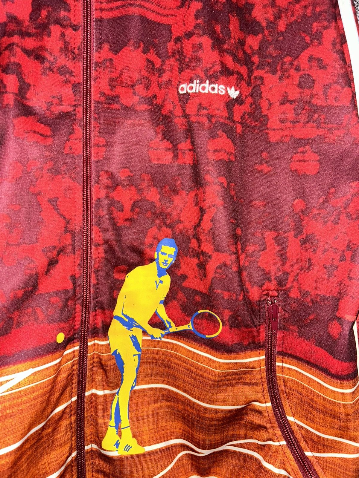 Adidas Adidas Bungert Tennis Jacket Tracktop Size US XL / EU 56 / 4 - 4 Thumbnail
