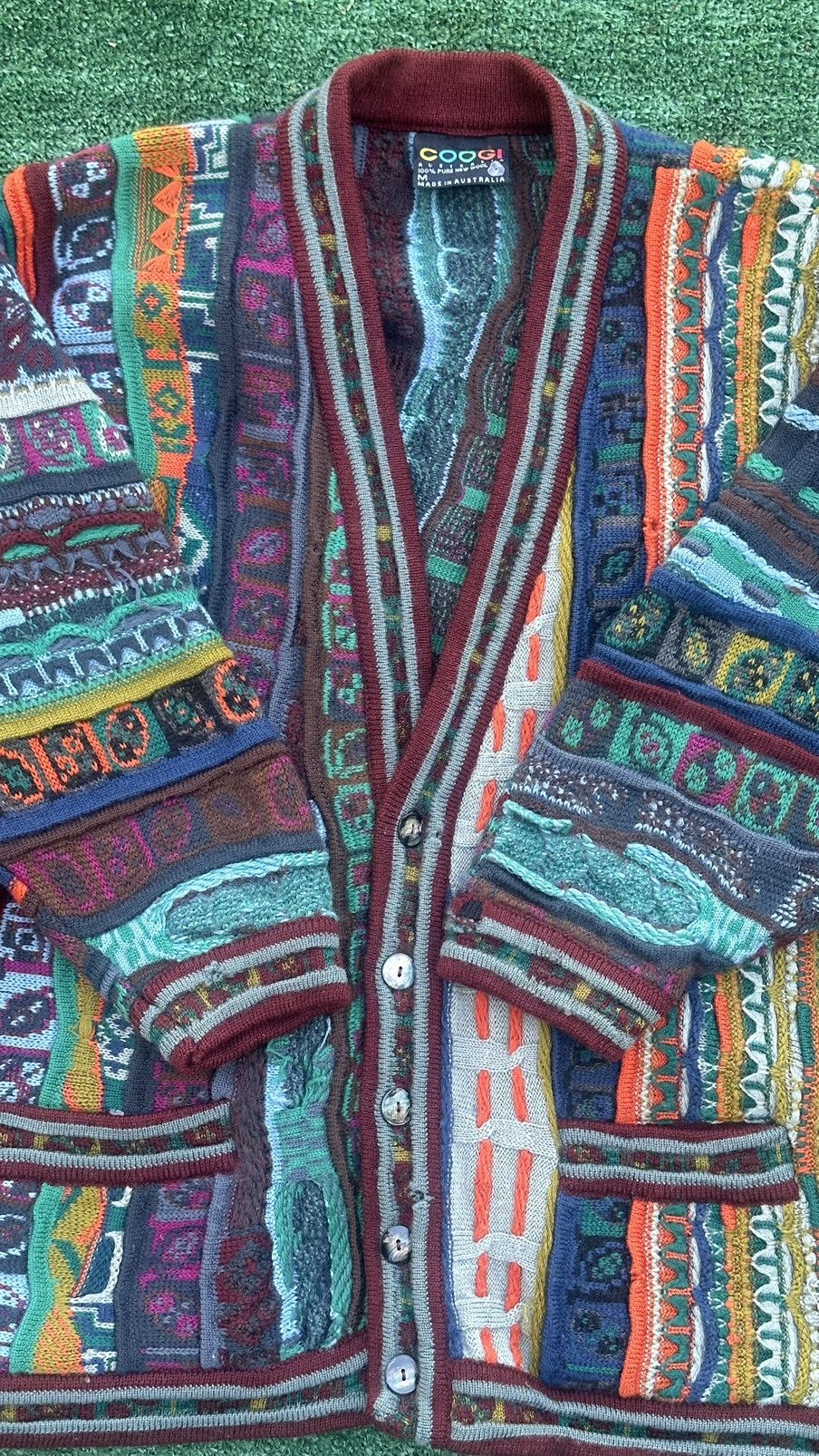 Coogi Vintage Coogi Cardigan Size US M / EU 48-50 / 2 - 2 Thumbnail