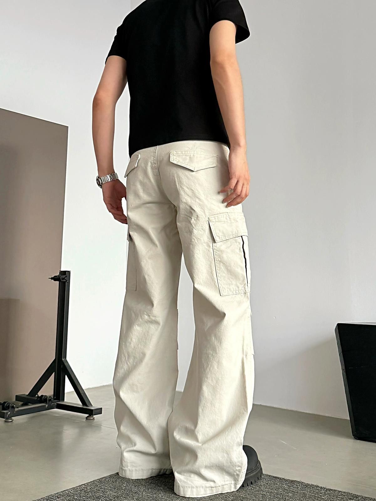Other Multi Pocket Wide Leg Cargo Pants Size US 32 / EU 48 - 5 Thumbnail