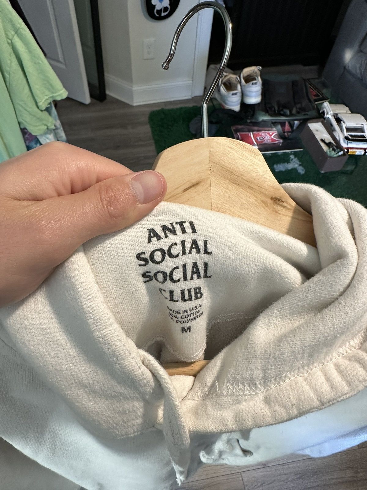 Anti Social Social Club Anti social social club hoodie medium Size US M / EU 48-50 / 2 - 3 Thumbnail