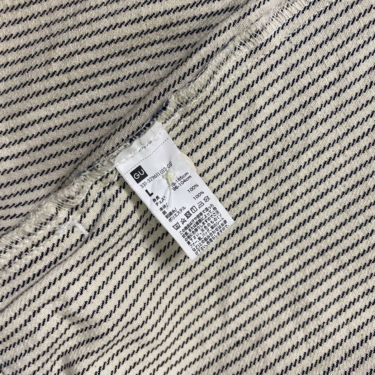 Garment Reproduction of Workers Honest Deli by Studio Seven X GU hickori denim chore jacket Size US L / EU 52-54 / 3 - 16 Thumbnail