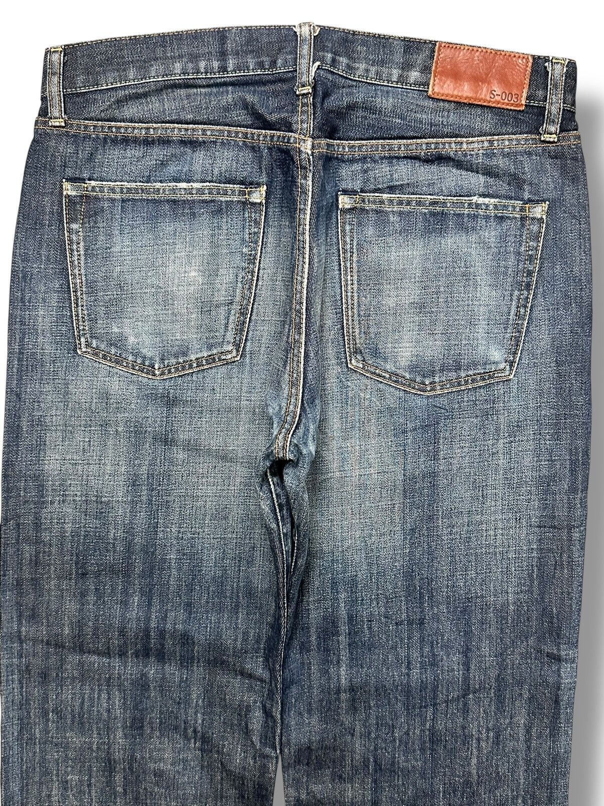 Uniqlo Uniqlo Relaxed Fit Straight Japan Jeans Faded Wash Size US 34 / EU 50 - 4 Thumbnail