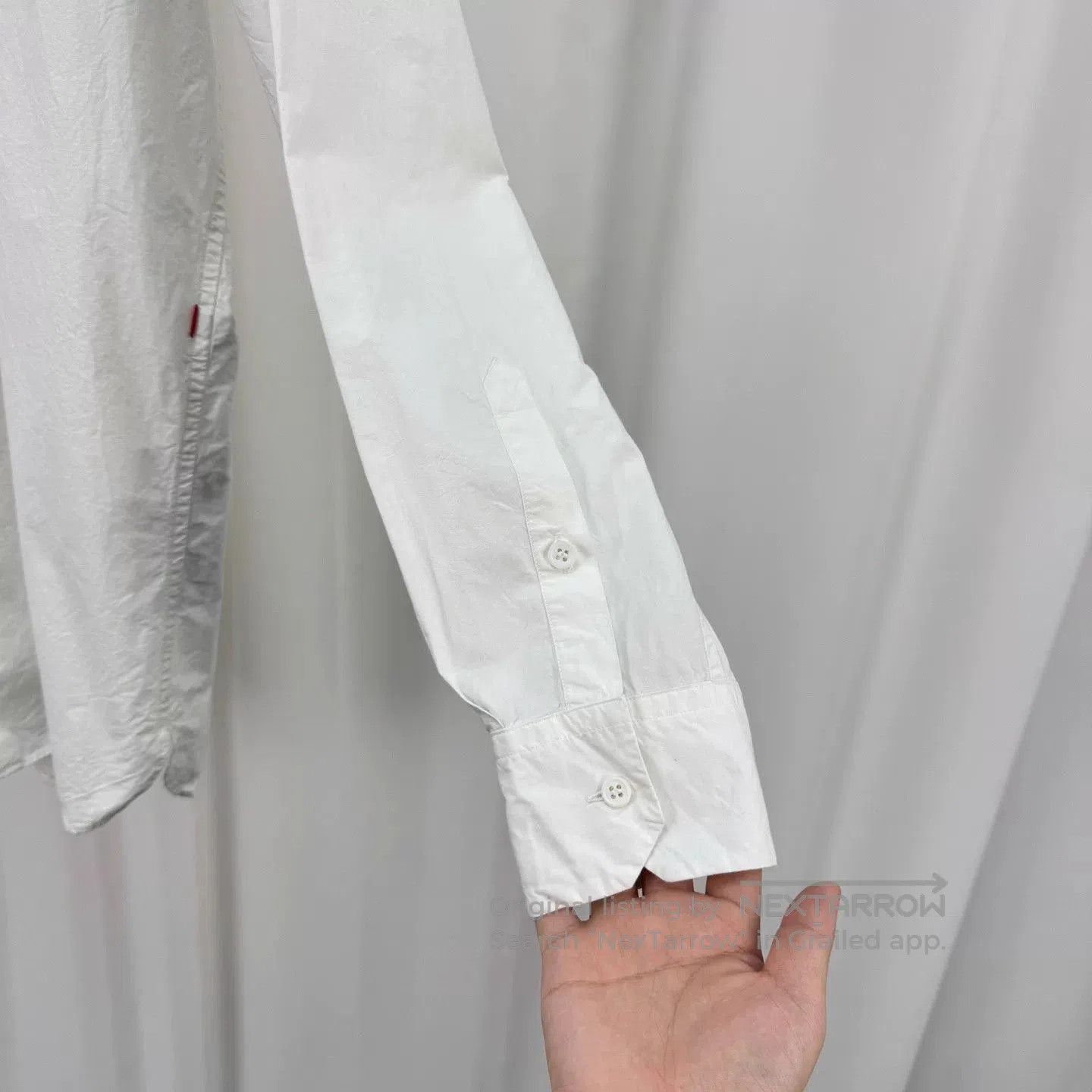Casey Casey white long sleeve shirt by Casey Casey. Size US M / EU 48-50 / 2 - 4 Thumbnail