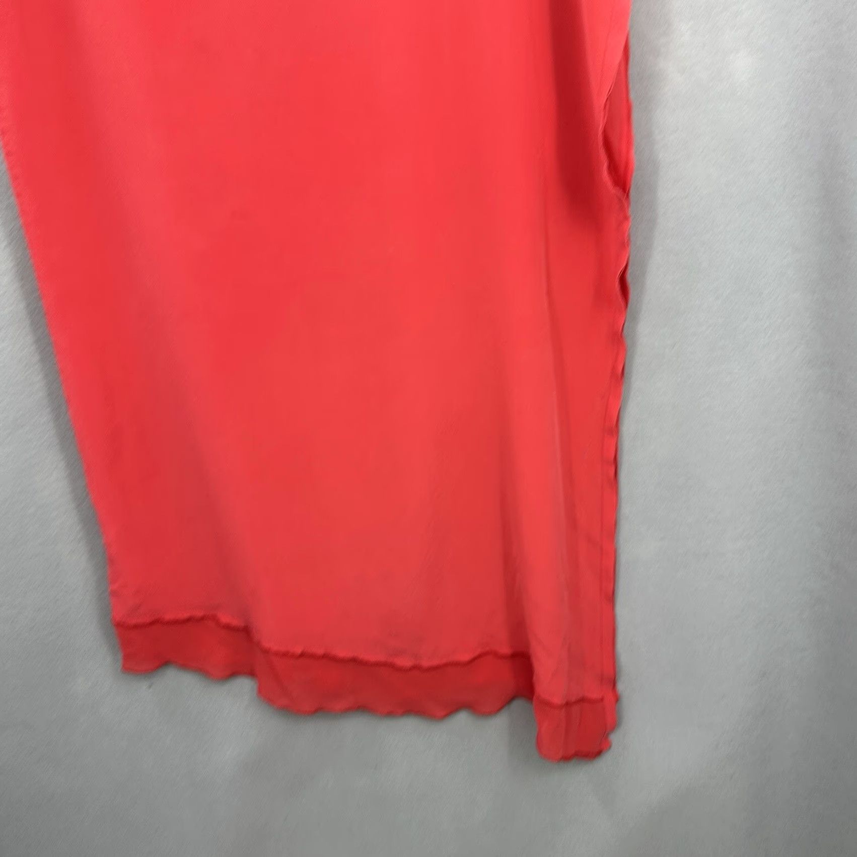 By Malene Birger Malene Birger Asymmetric Midi Dress Womens S Pink Silk Sleeveless Party/Cocktail Preppy Size S / US 4 / IT 40 - 5 Thumbnail