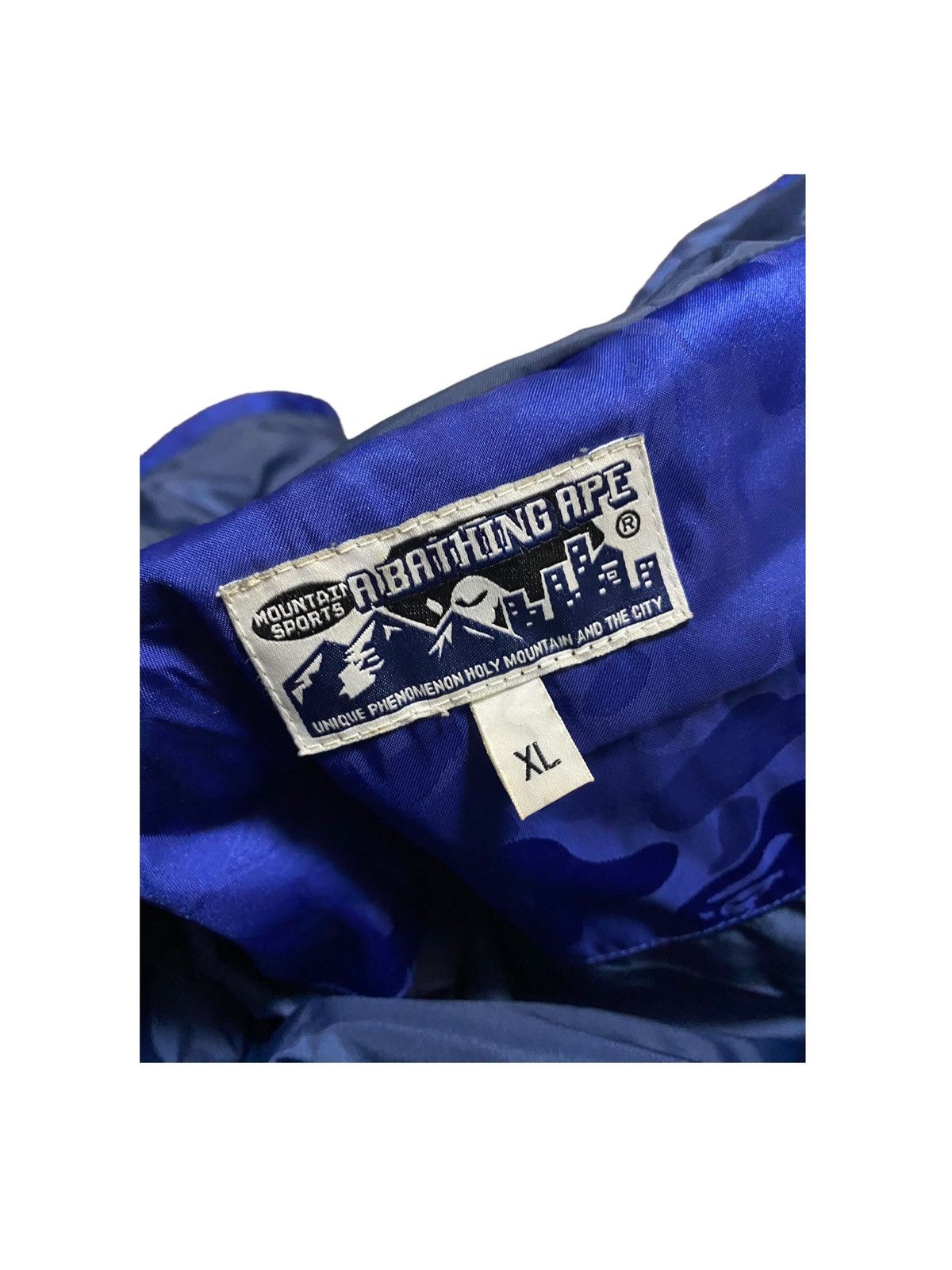 Bape Jacquard Camo Hoodie Down Jacket Size US XL / EU 56 / 4 - 6 Thumbnail