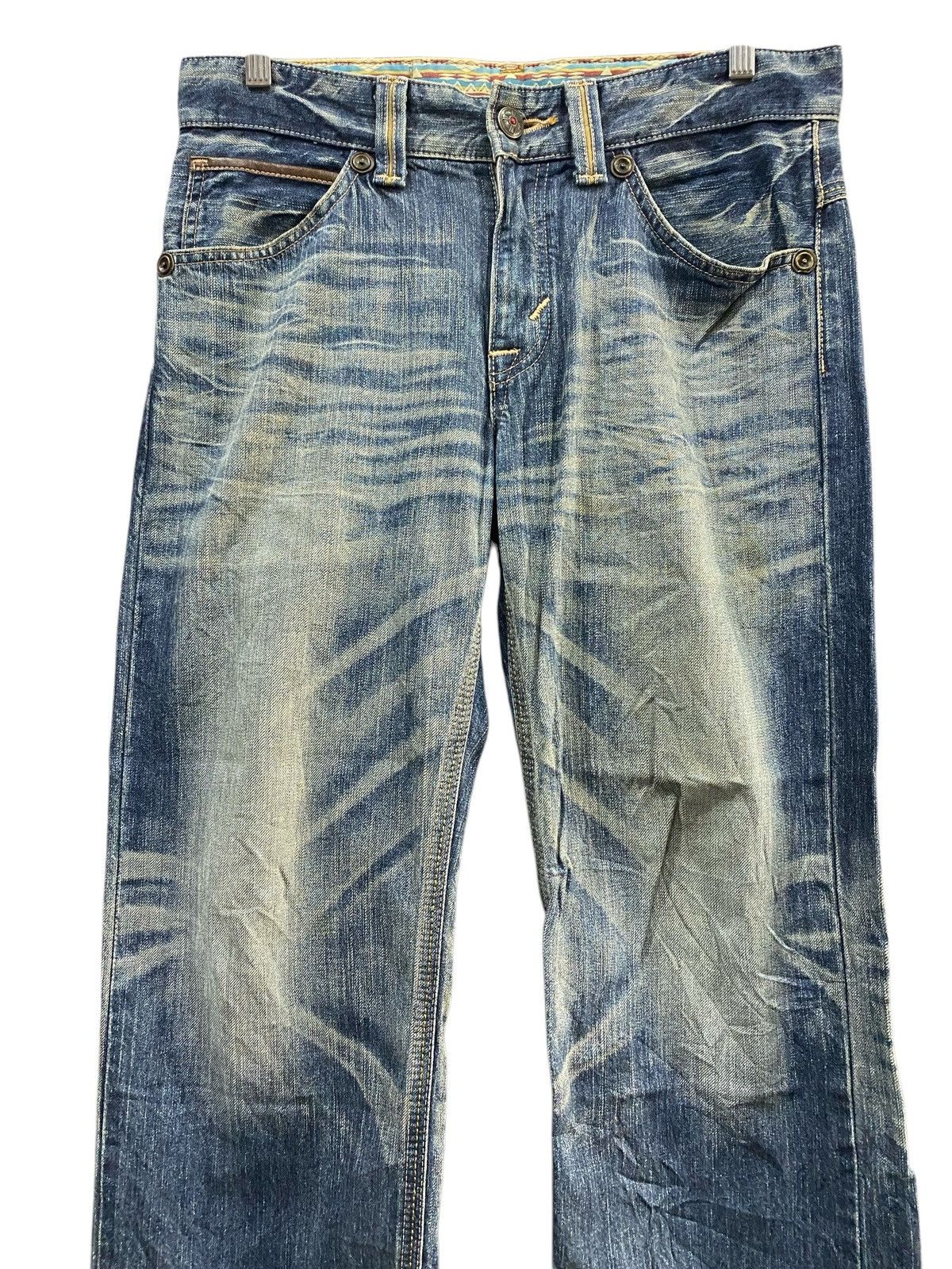 Edwin × Vintage Vintage EDWIN XV Blue Jeans Size US 34 / EU 50 - 2 Thumbnail