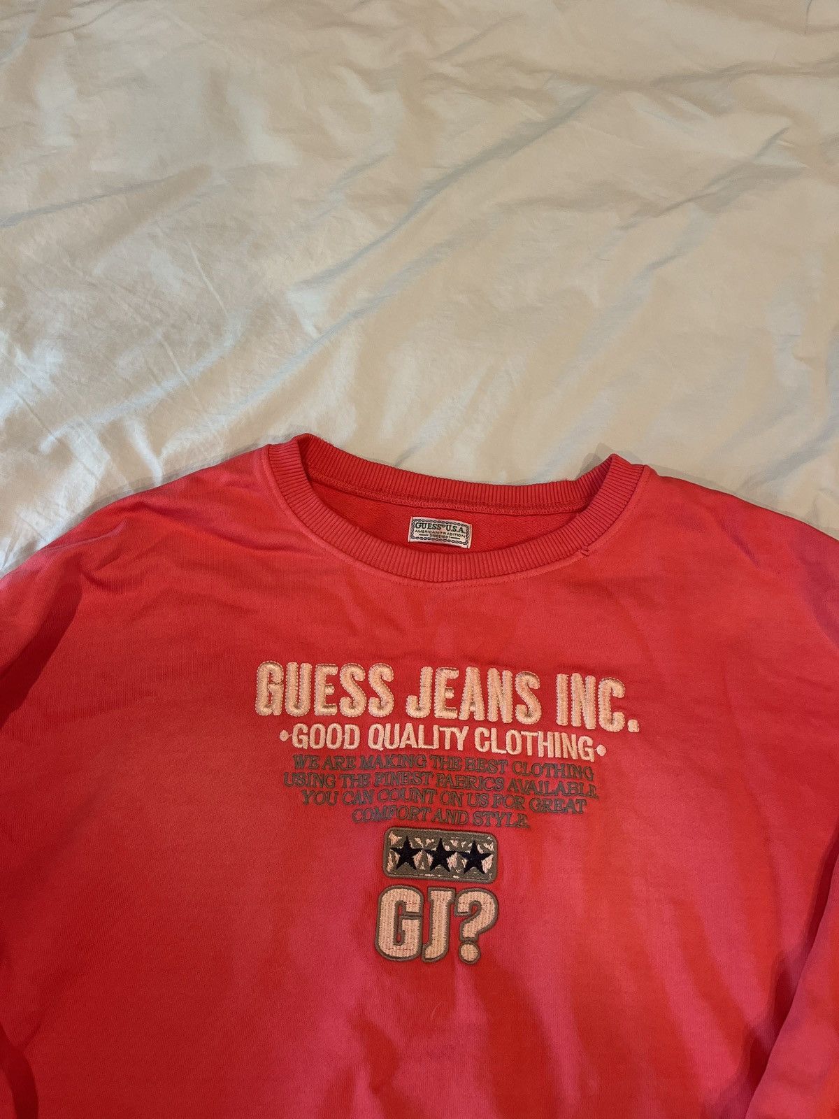 Guess Vintage Guess Jeans Inc. Sweater Size US M / EU 48-50 / 2 - 2 Thumbnail