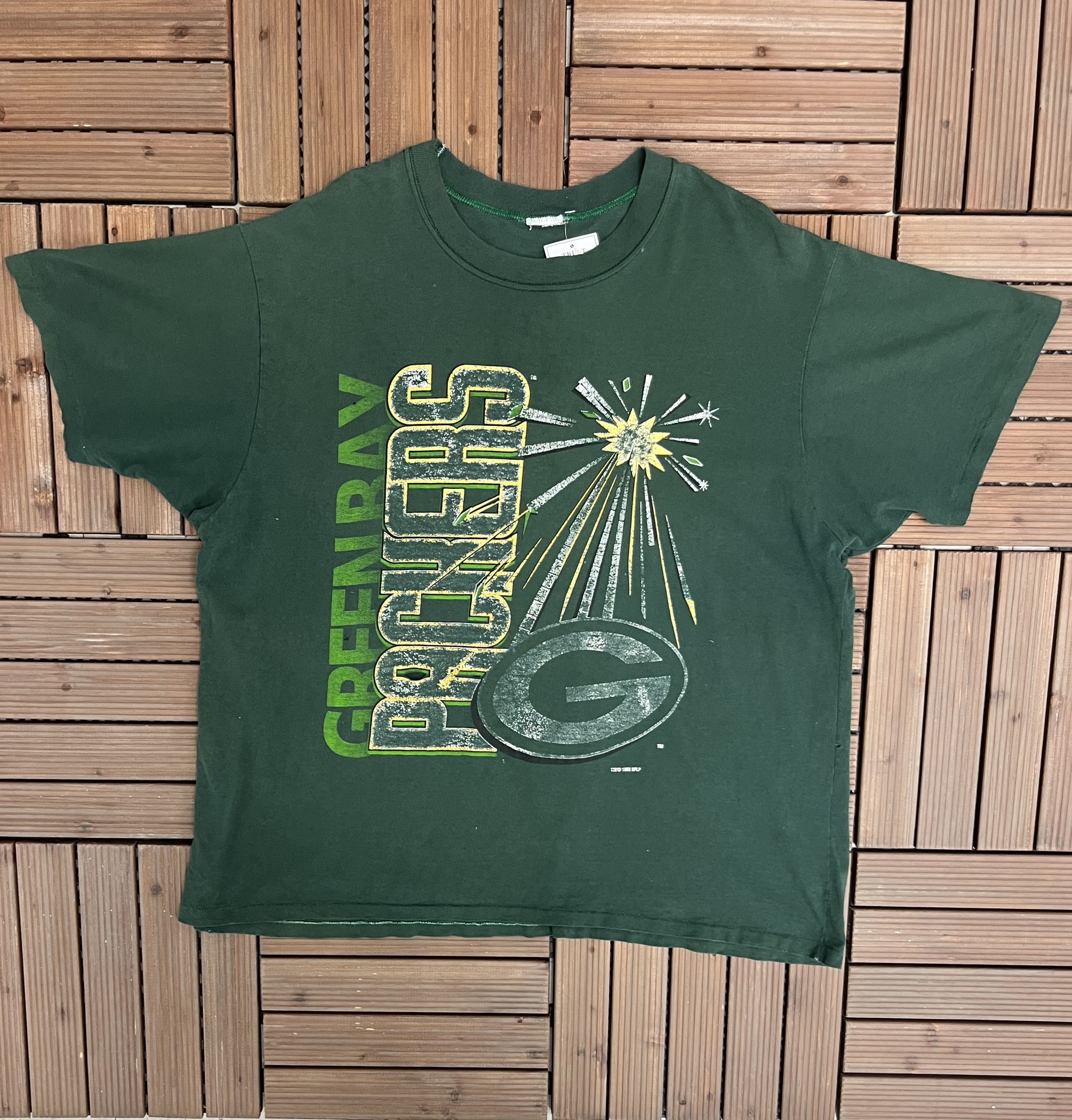 Vintage Green Bay Packers Vintage Green T-Shirt Tee Size US XXL / EU 58 / 5 - 1 Thumbnail
