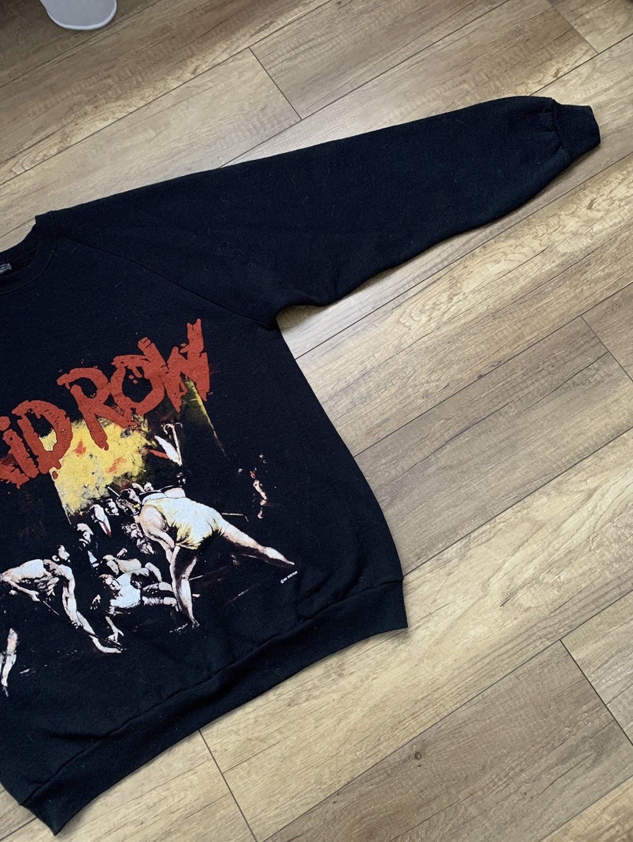 Band Tees 1991 Skid Row Slave To The Grind Jesus Vintage Sweatshirt Size US XL / EU 56 / 4 - 9 Thumbnail