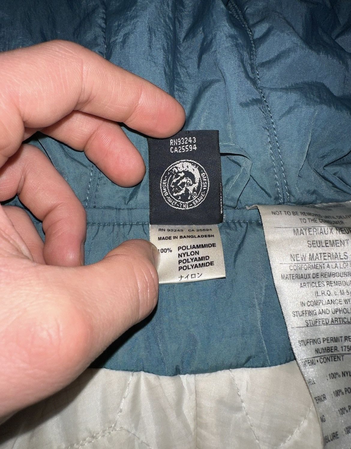 Diesel × Vintage Vintage Diesel Jacket Size Large Size US L / EU 52-54 / 3 - 4 Thumbnail