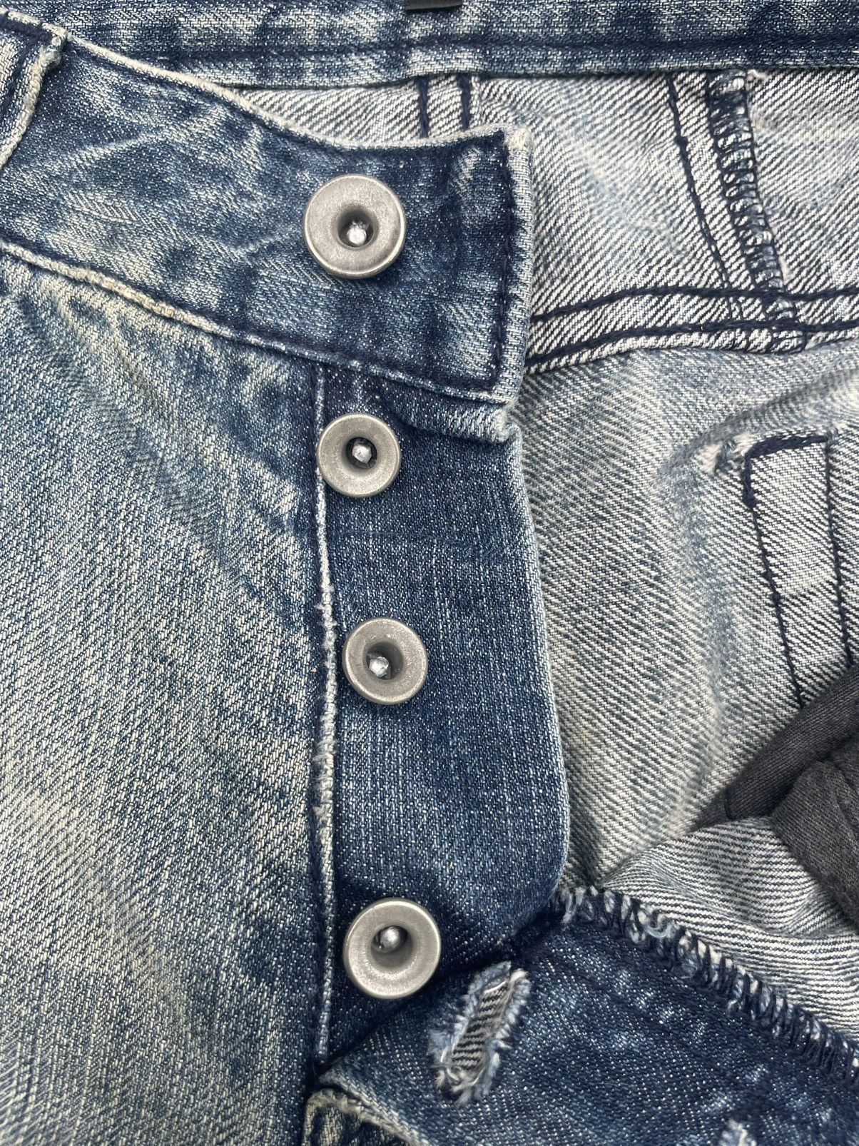 Japanese Brand Buona Giornata Distresed Denim Size US 32 / EU 48 - 23 Thumbnail