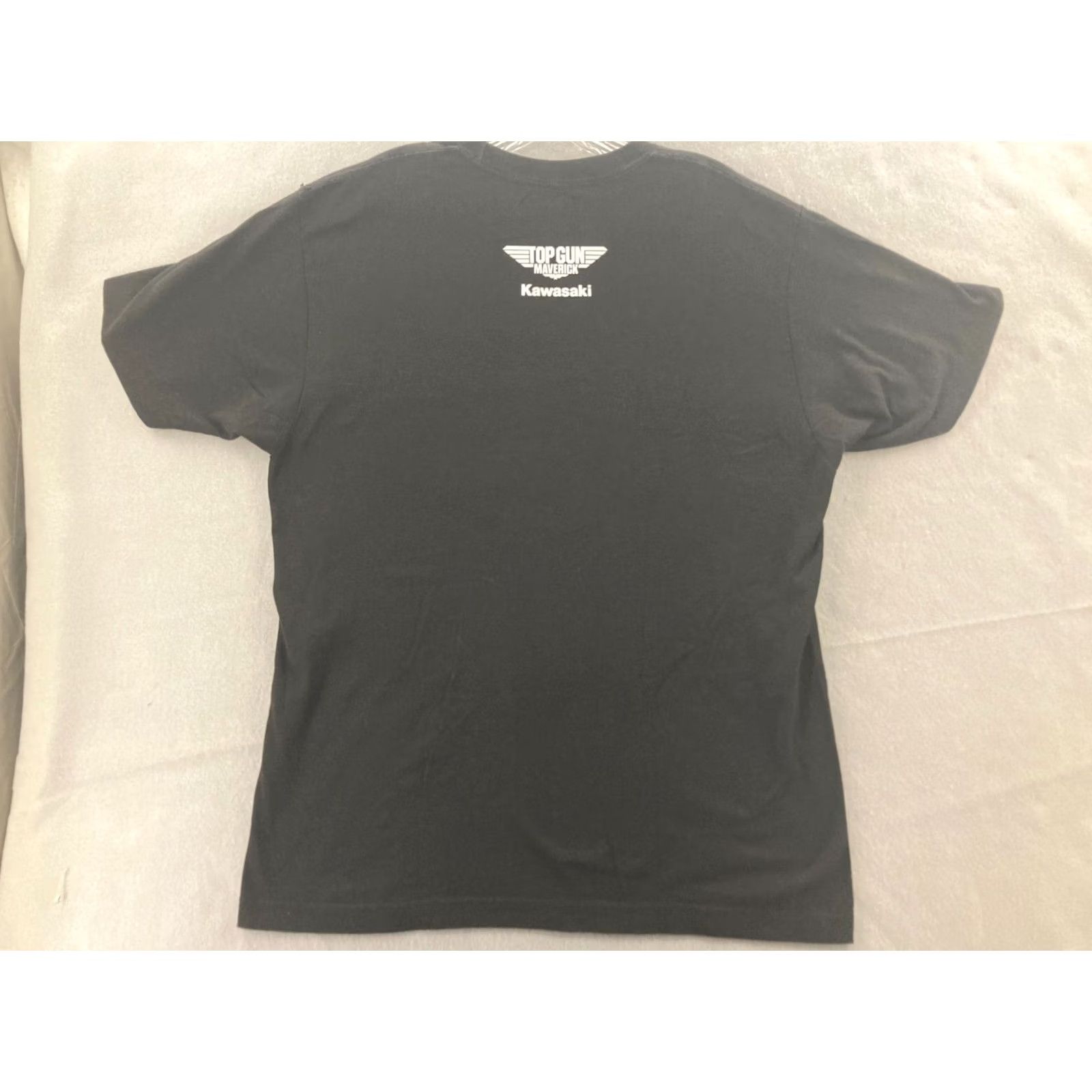 Vintage Kawasaki Top Gun Maverick T-Shirt Mens Large Size US L / EU 52-54 / 3 - 4 Thumbnail