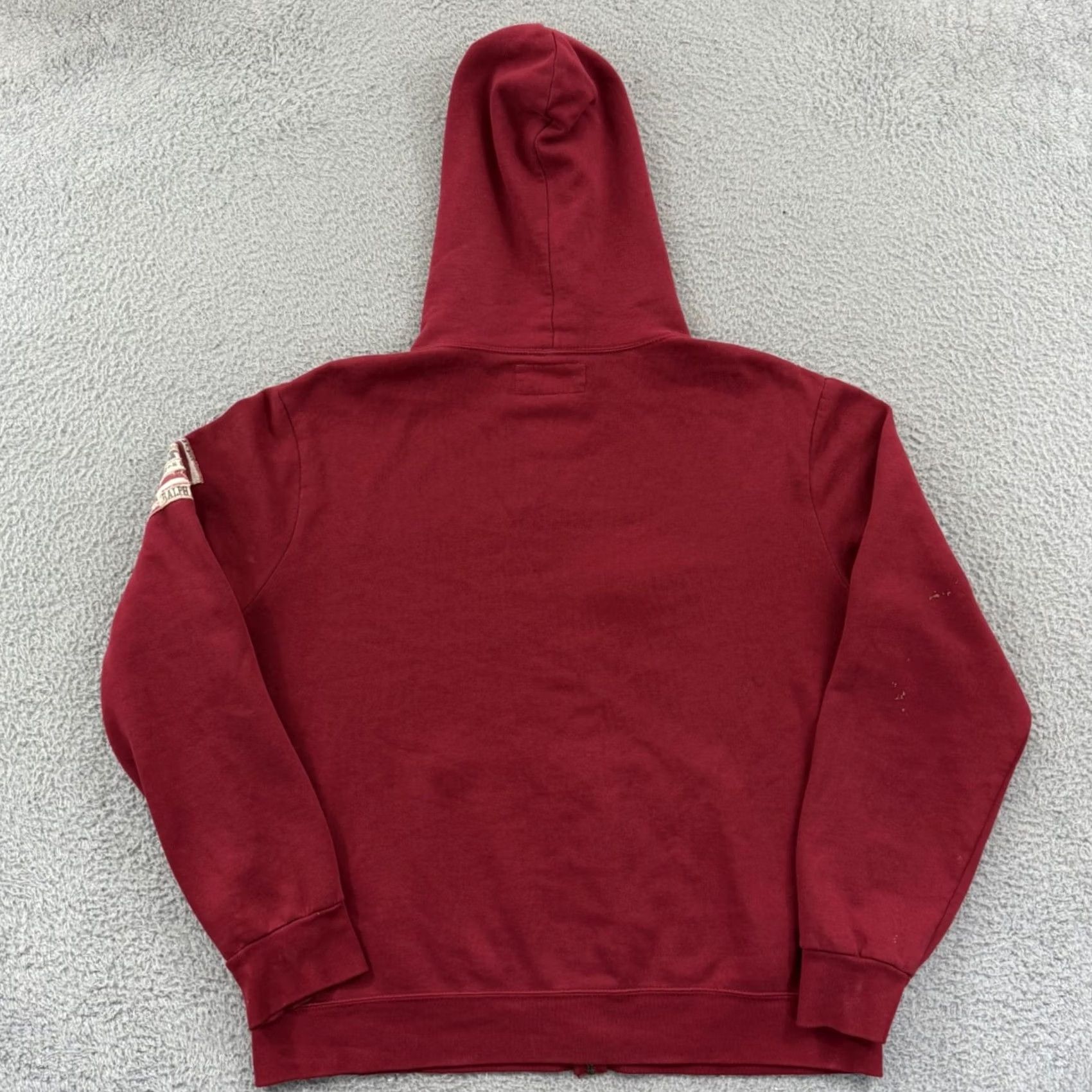 Vintage VINTAGE Denim & Supply Ralph Lauren Sweatshirt Mens XL Red Full Zip Hoodie Patch Outdoor Size US XL / EU 56 / 4 - 7 Thumbnail