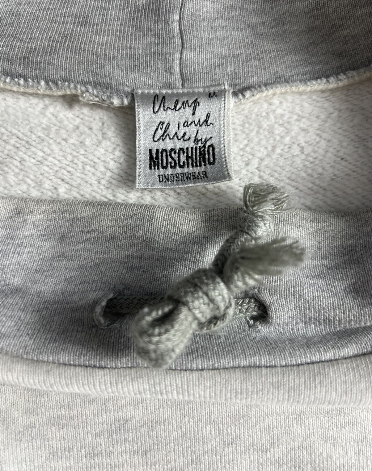Moschino 90s Vintage MOSCHINO “night fever” Mock Neck Sweatshirt Size US XL / EU 56 / 4 - 5 Thumbnail