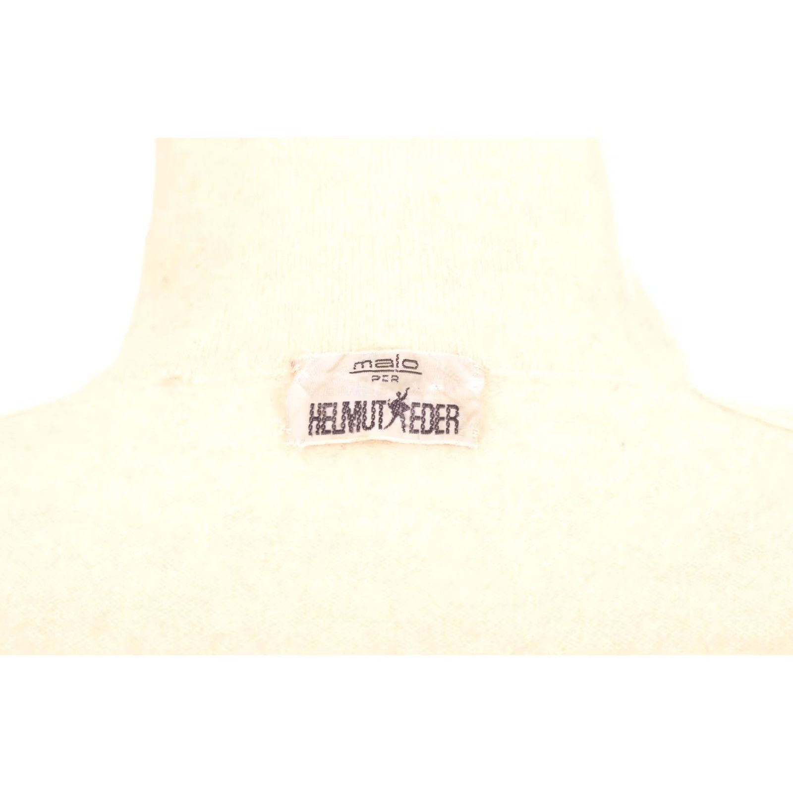 Malo Malo DDP Cashmere Turtleneck Pullover Sweater, Ivory, Size 42, Women, EU 42, 100% Cashmere, Pullover, Wool & Cashmere Style Size M / US 6-8 / IT 42-44 - 6 Thumbnail