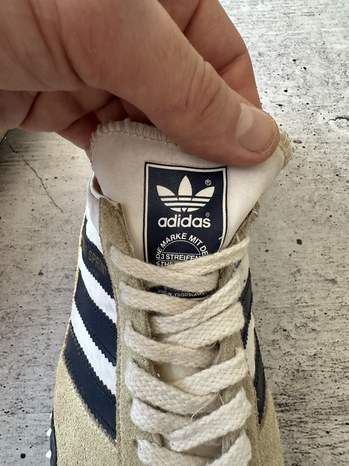 Adidas Rare Vintage 80s Adidas Adistar Sprint Spikes 11.5 US Size US 11.5 / EU 44-45 - 12 Thumbnail