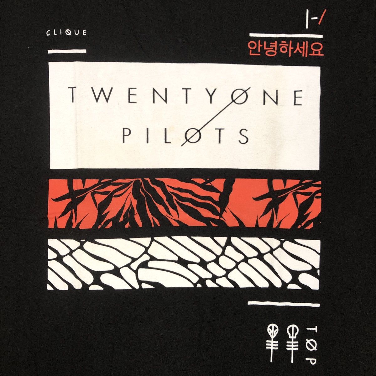 Band Tees × Vintage Twenty one pilots Clique official t-shirt Size US L / EU 52-54 / 3 - 2 Thumbnail