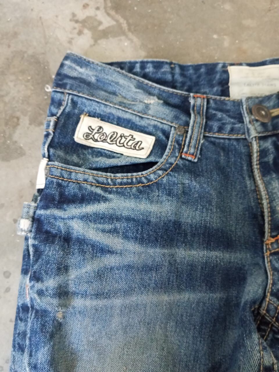 Hysteric Glamour A06 Lolita by Concert Club Flare Jeans Size 31" - 14 Thumbnail