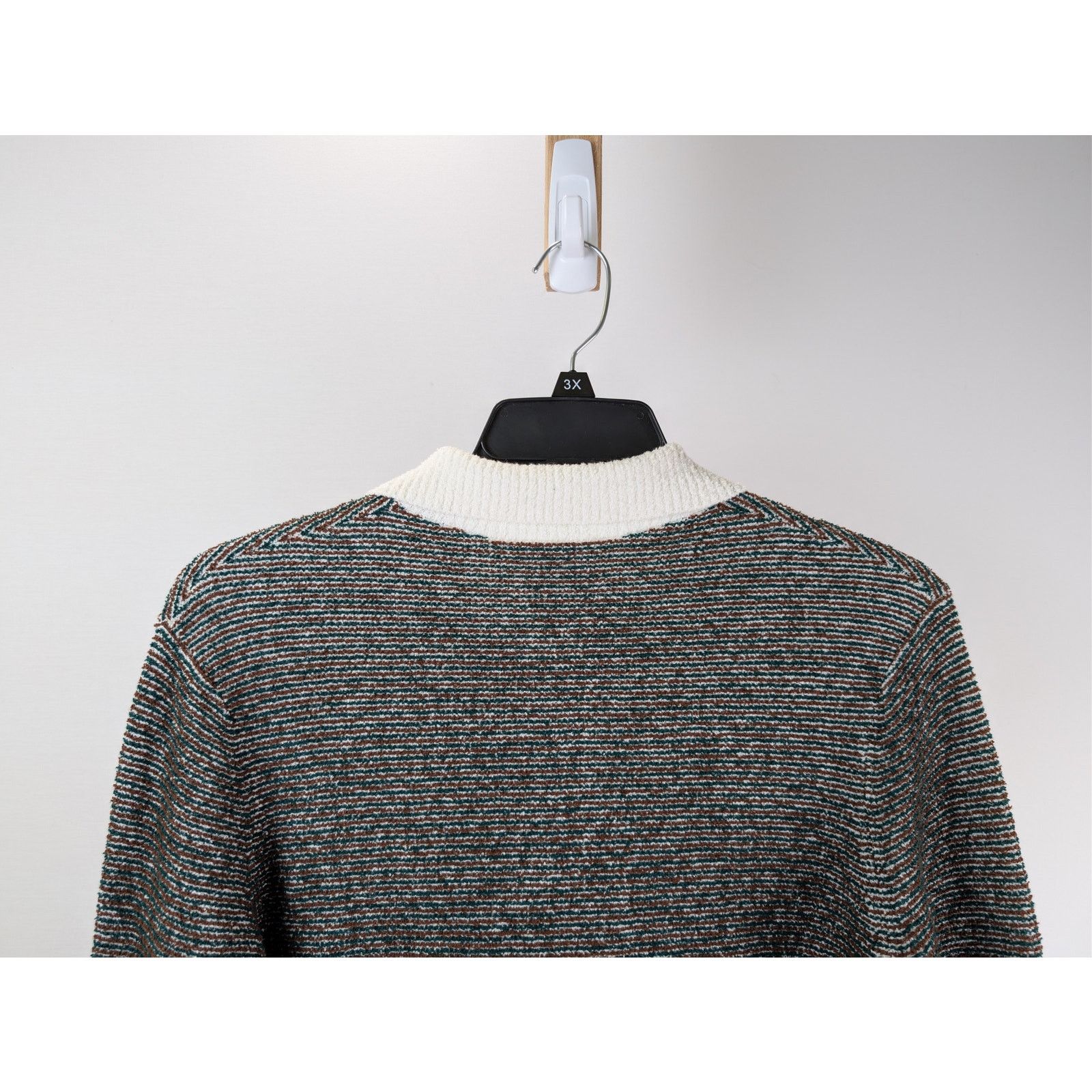 Casablanca o1rshd1 Cotton Boucle Striped Polo Shirt in Multicolor Size US S / EU 44-46 / 1 - 11 Thumbnail