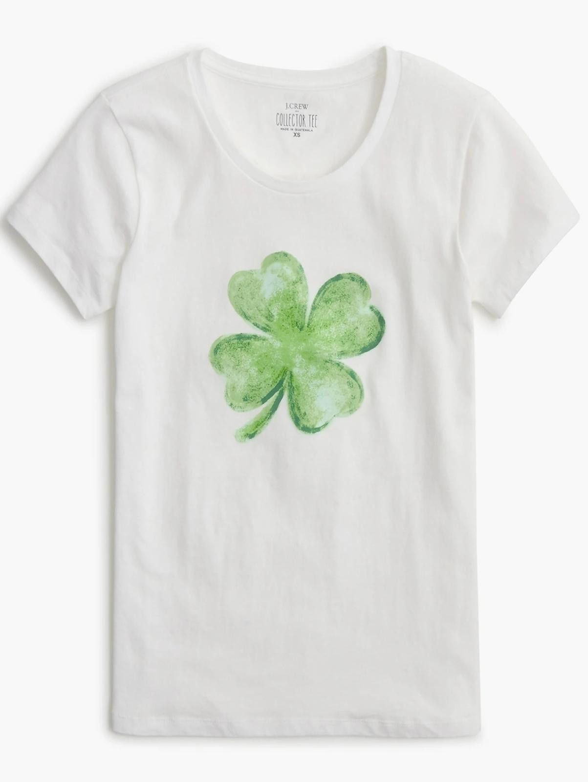J.Crew J Crew Clover graphic tee xxs Size XXS / US 00 / IT 34 - 1 Thumbnail
