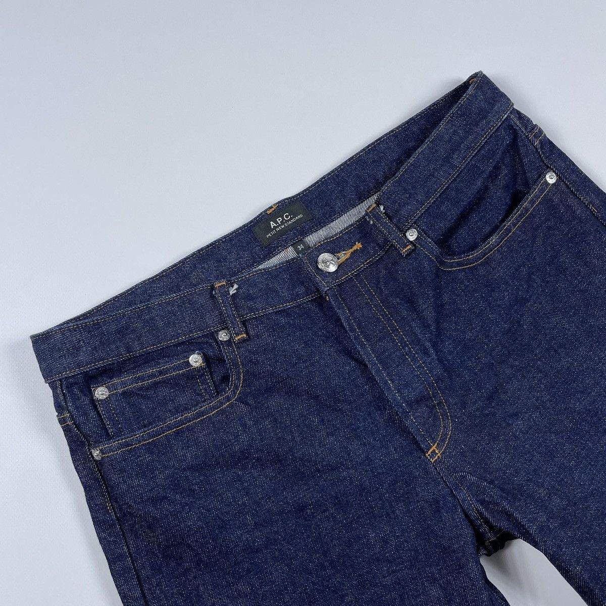 A.P.C. APC Jeans Petit Standard Selvedge Denim Pants Size US 34 / EU 50 - 5 Thumbnail