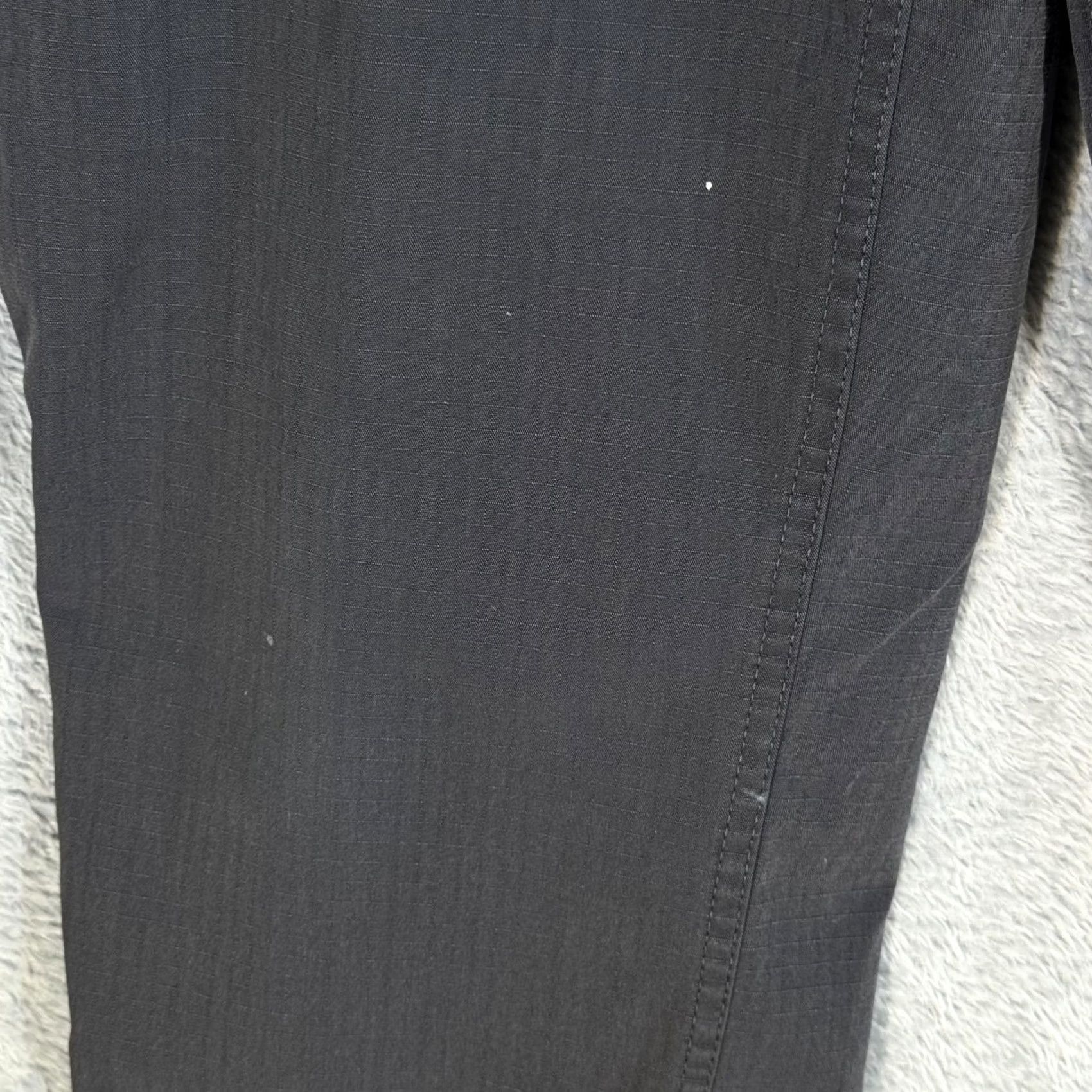 Carhartt Carhartt Mens 34x30 Gray Ripstop Relaxed Fit Workwear Cargo Pants Size US 34 / EU 50 - 4 Thumbnail