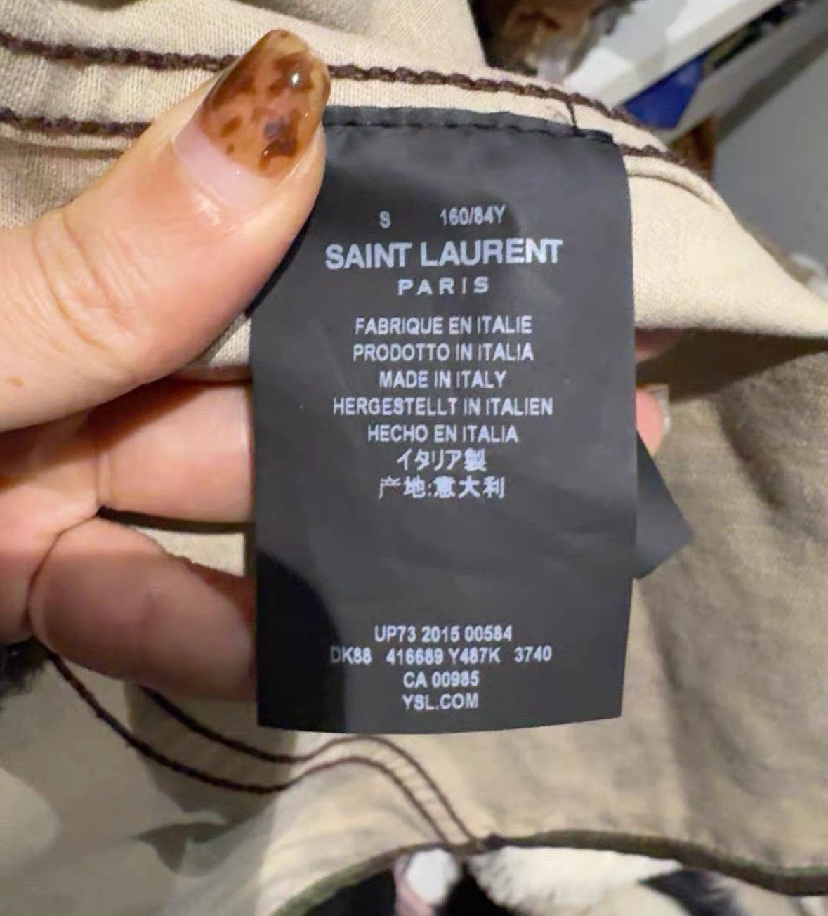 Saint Laurent Paris Saint Lauren Paris Size US XS / EU 42 / 0 - 3 Thumbnail
